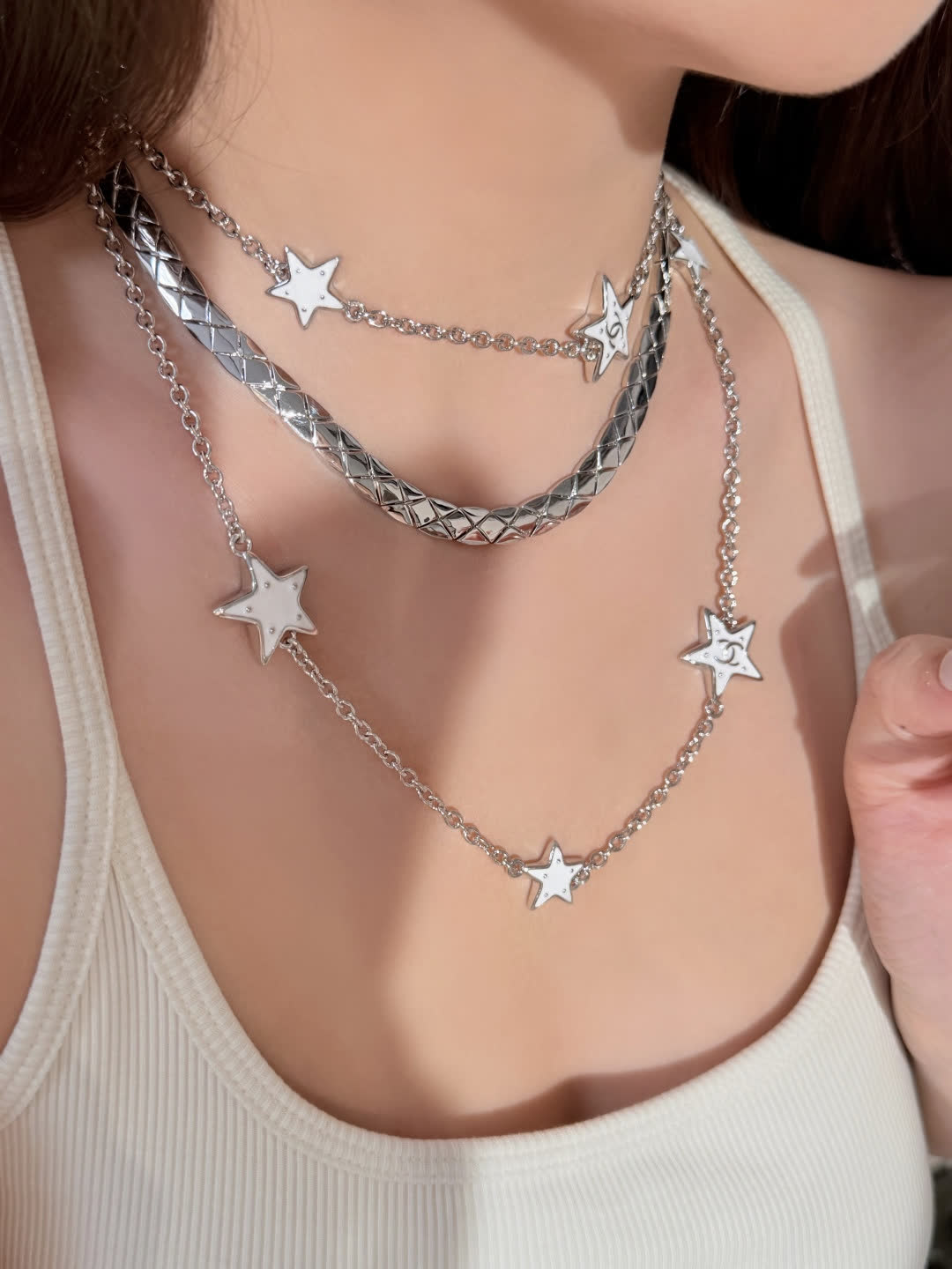 Chanel Star Charm Necklace