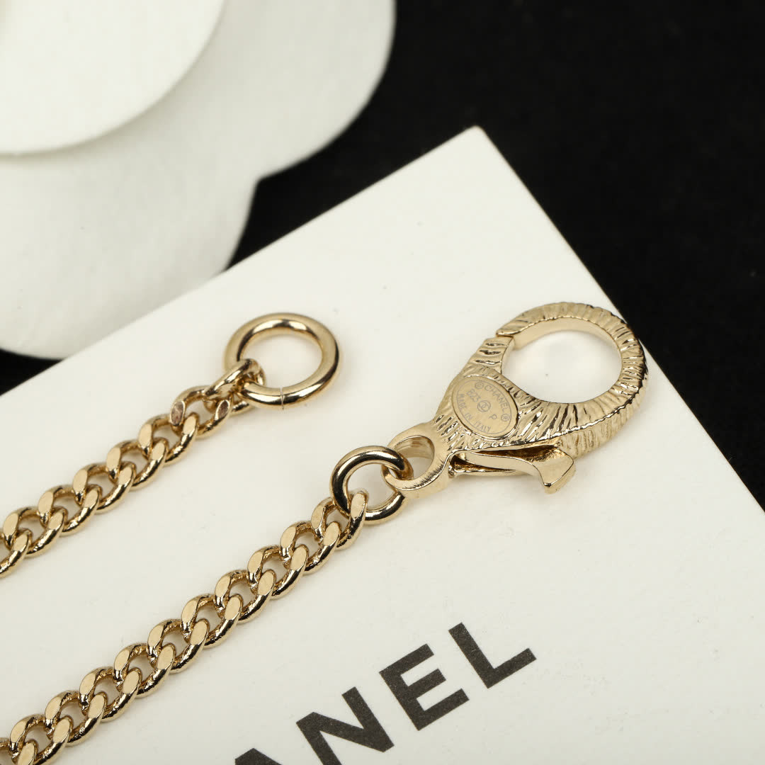 Chanel CC & Number 5 Pendant Necklace