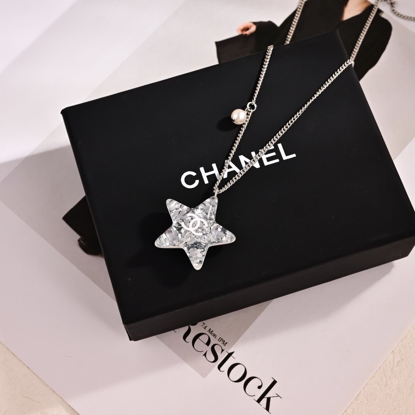 Chanel Star Pendant Necklace
