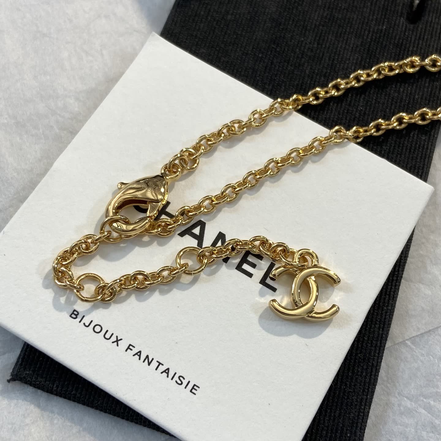 Chanel Paris New York Coin Necklace
