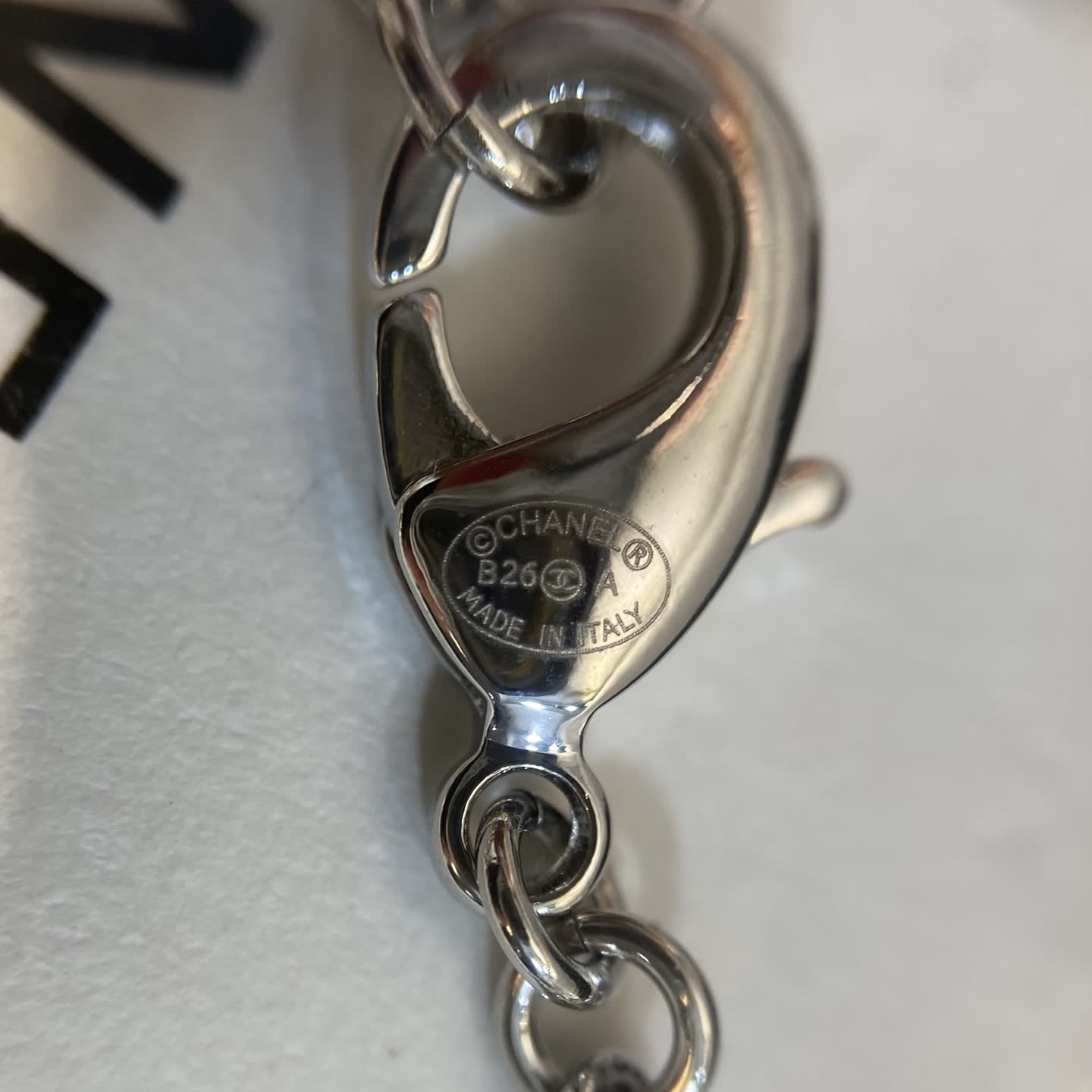 Chanel Paris New York Coin Pendant Necklace