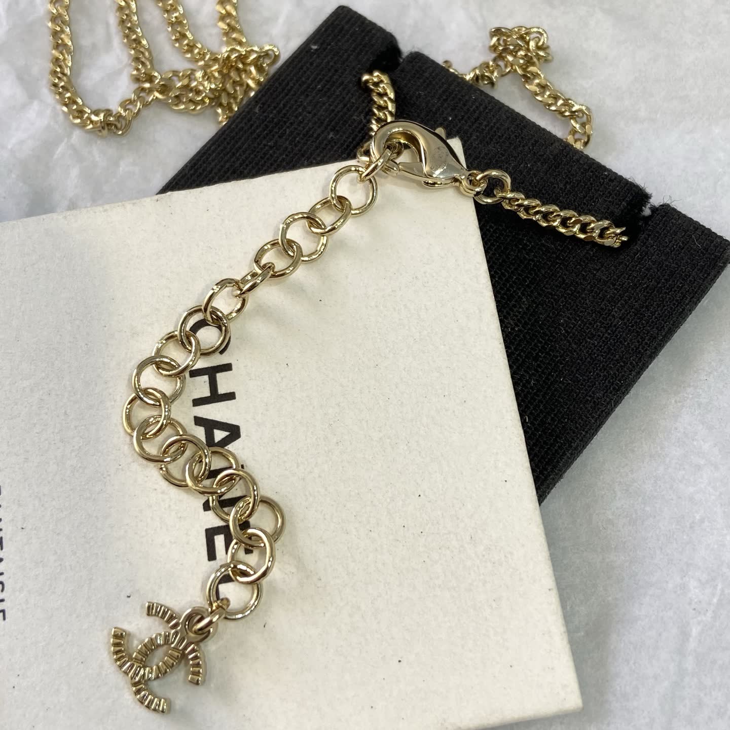 Chanel Pink Flower Necklace