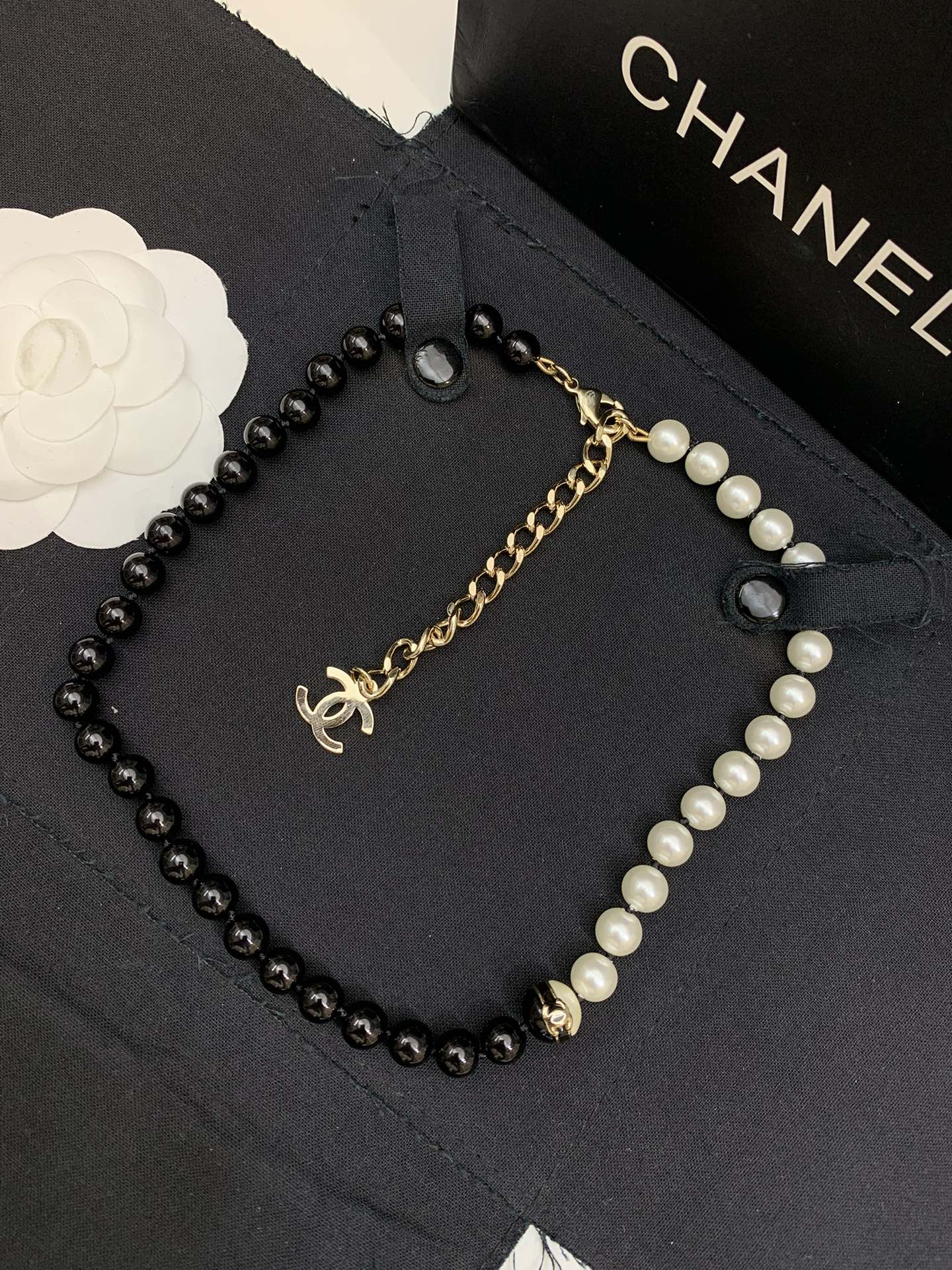 Chanel Beaded Necklace Chanel Beaded Necklace