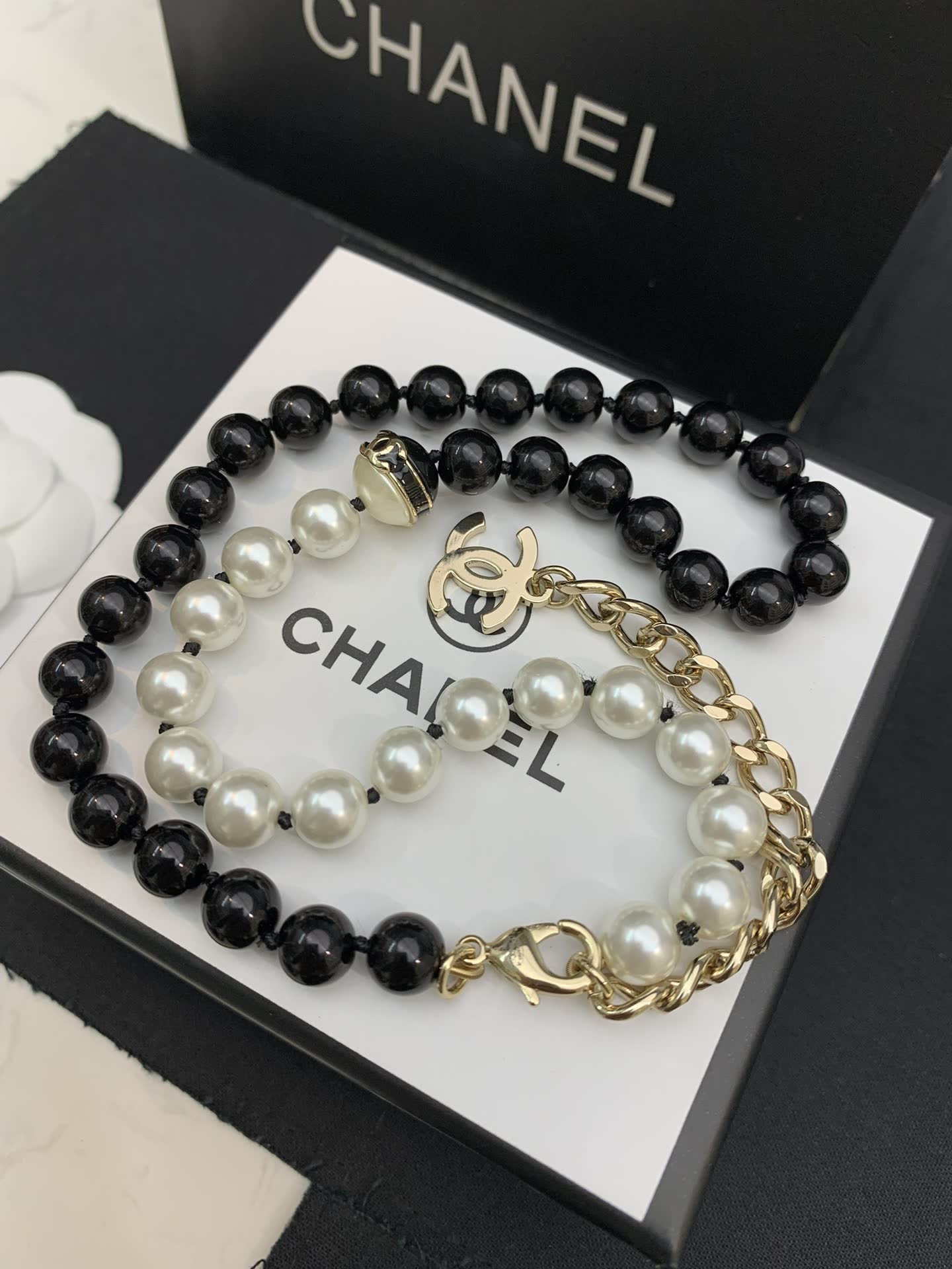 Chanel Beaded Necklace
