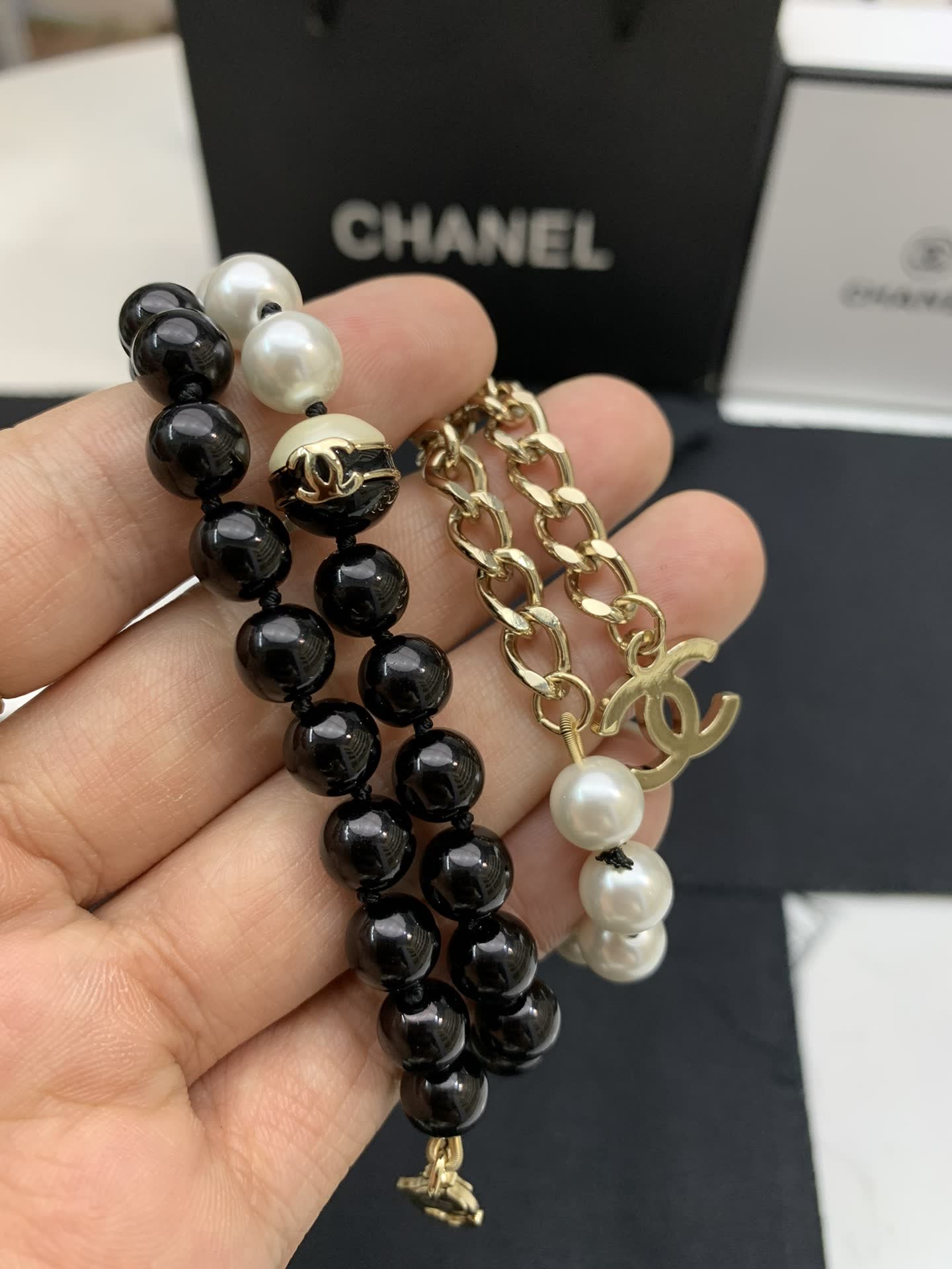 Chanel Beaded Necklace