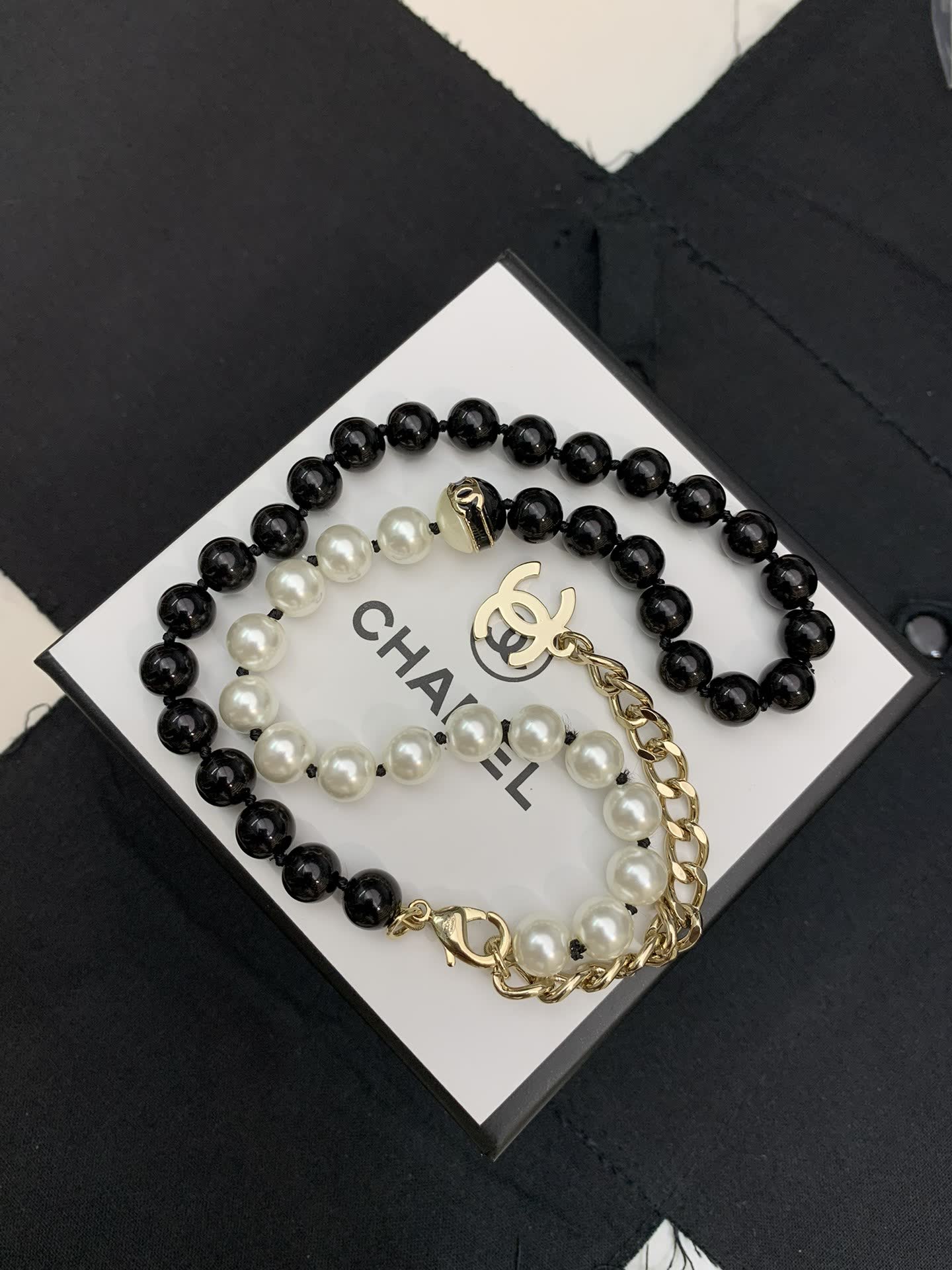 Chanel Beaded Necklace