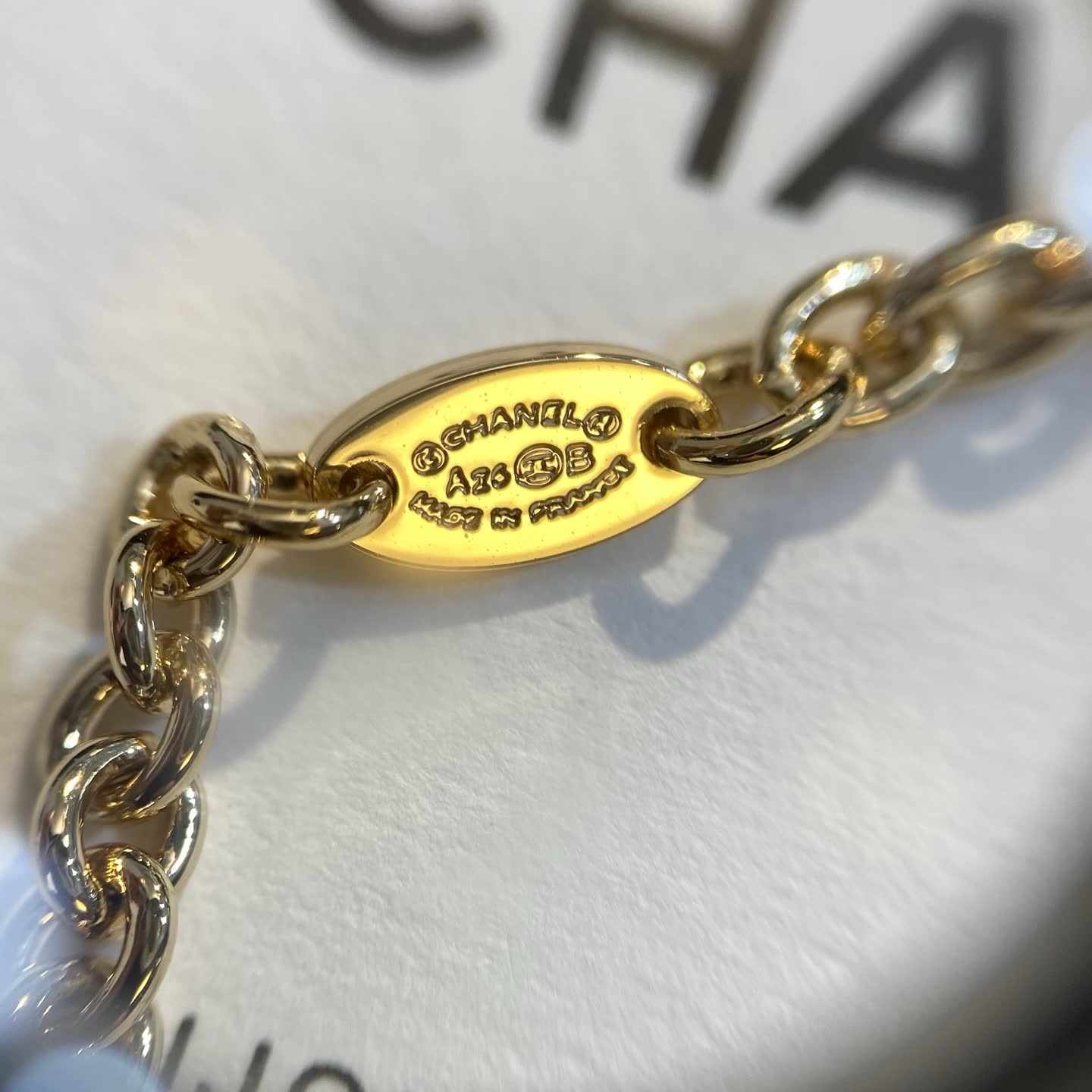 Chanel Pearl and Bead Chain Necklace