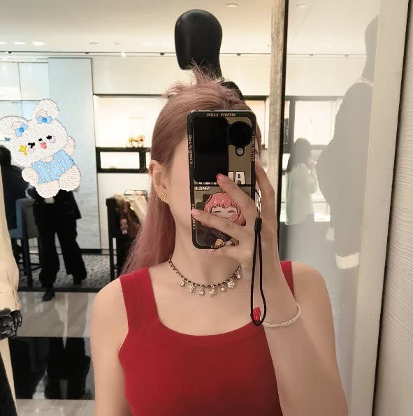 Chanel CC Logo Charm Necklace