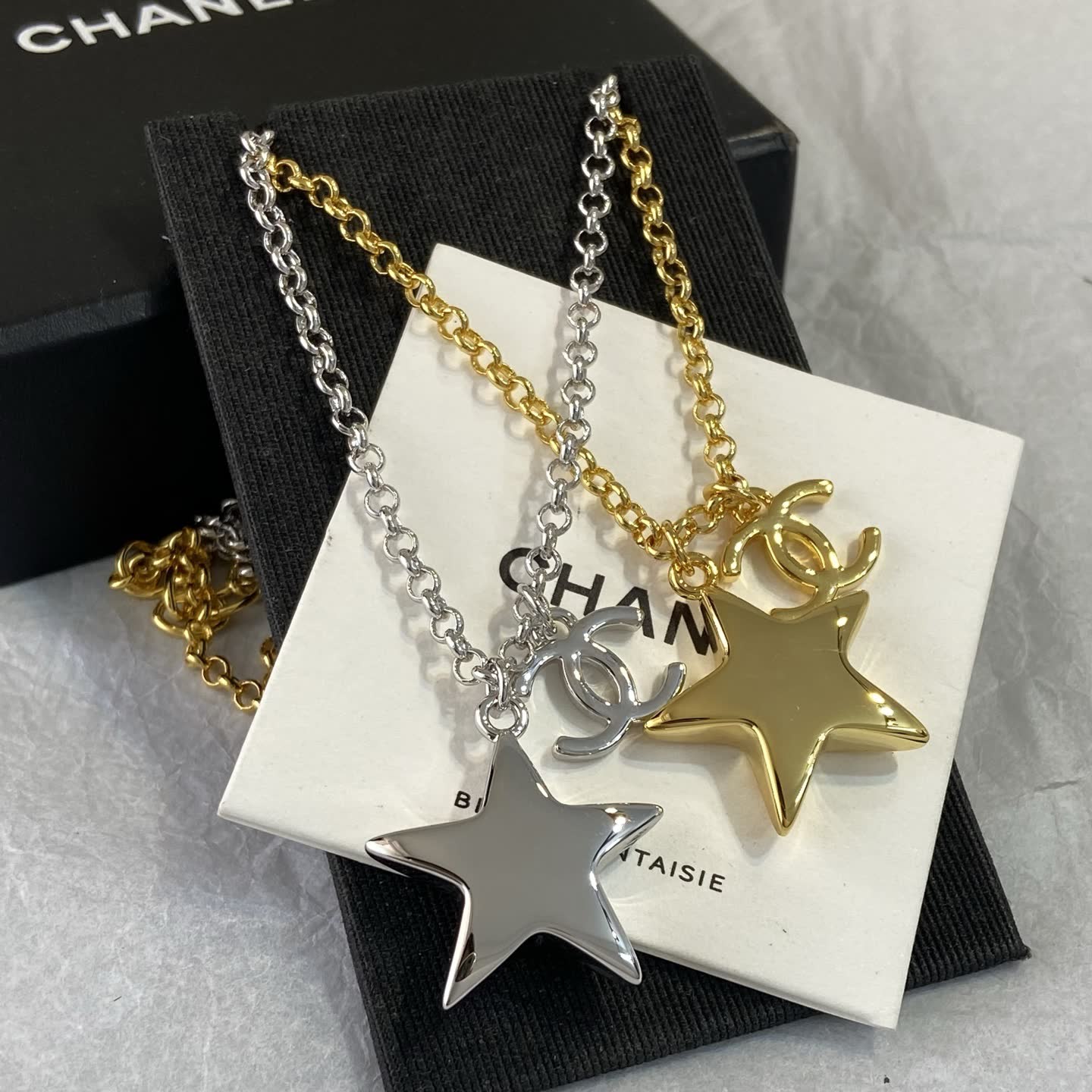 Chanel Star Charm Necklace Chanel Star Charm Necklace