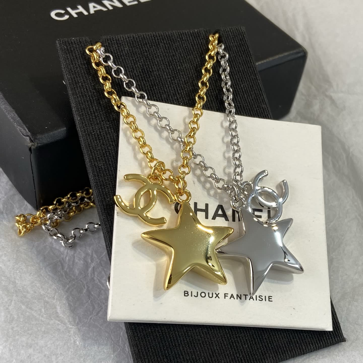 Chanel Star Charm Necklace