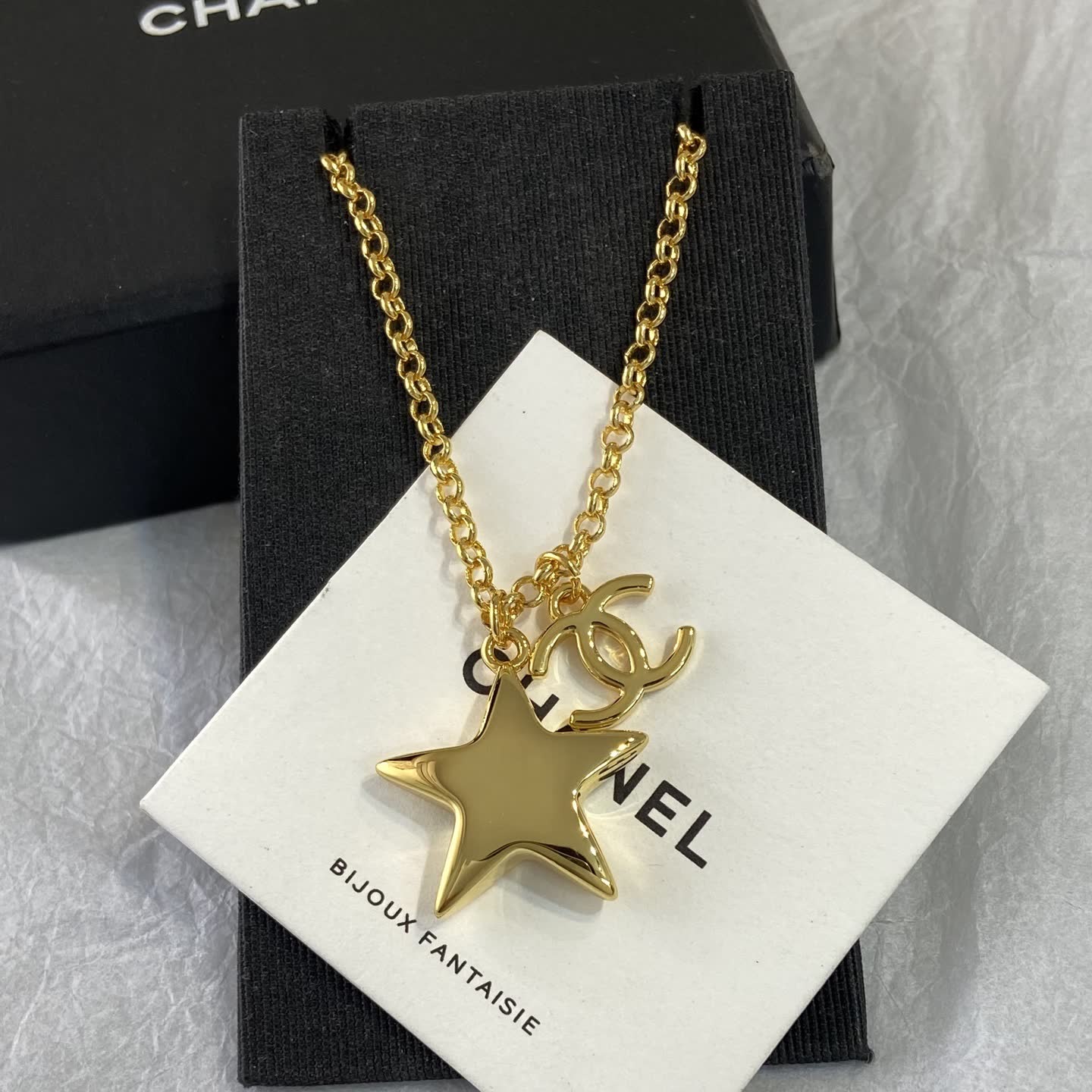 Chanel Star Charm Necklace