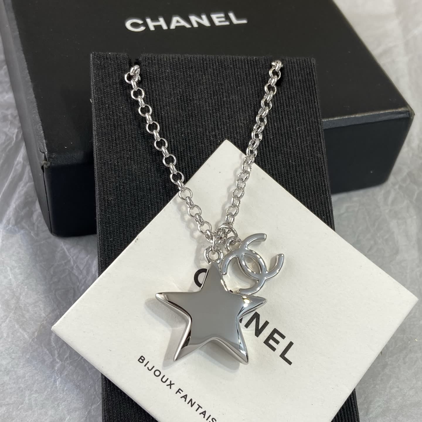 Chanel Star Charm Necklace