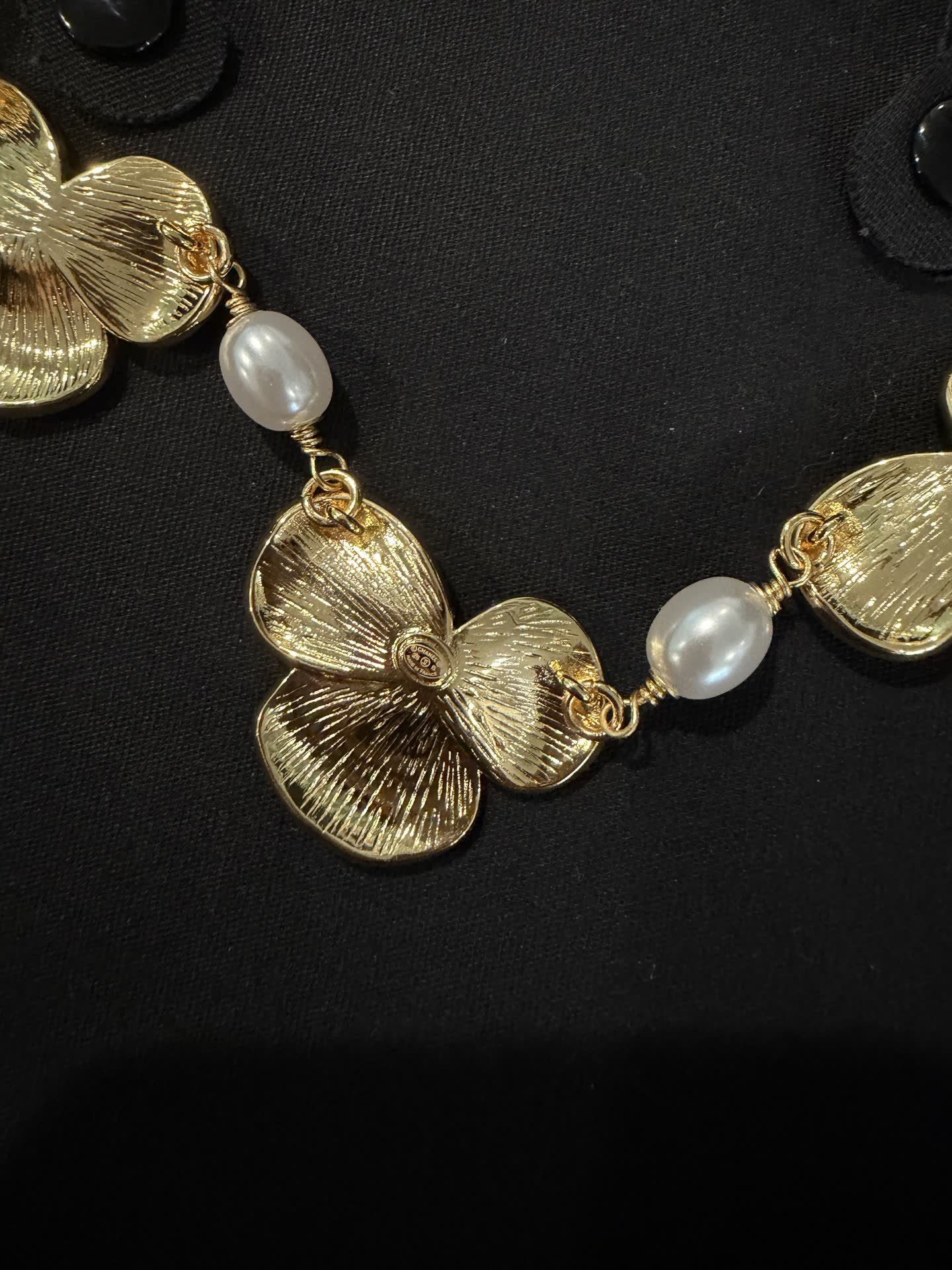 Chanel Multicolor Camellia Necklace