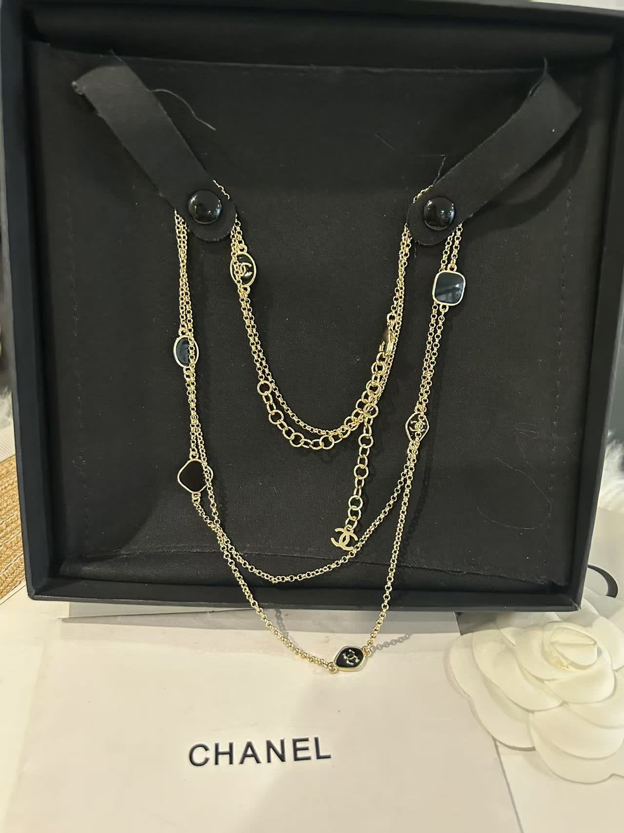 Chanel Long Chain Necklace