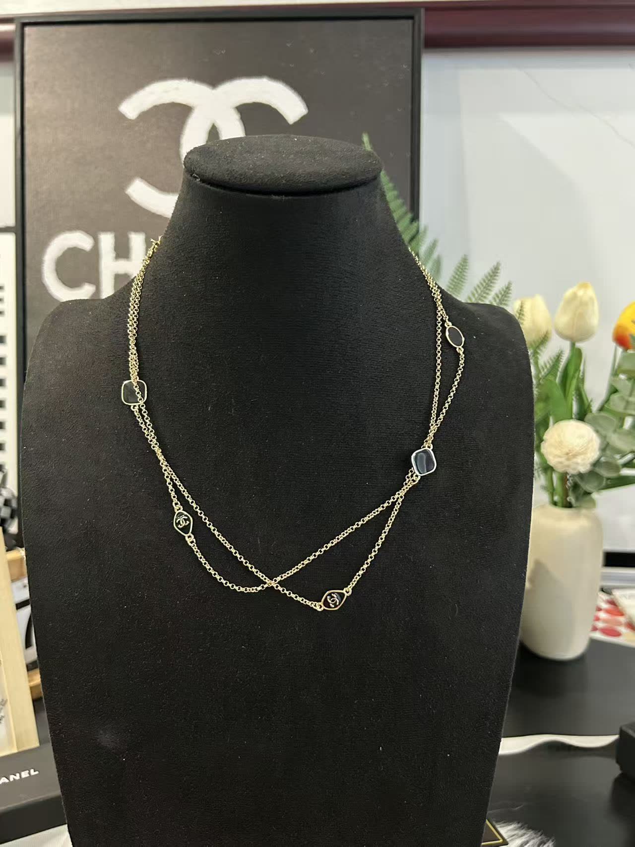 Chanel Long Chain Necklace