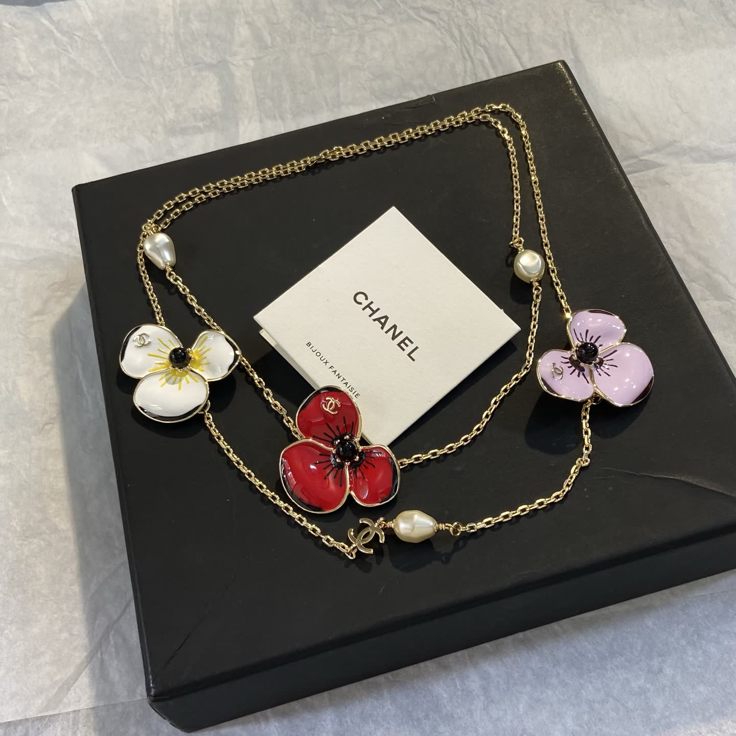 Chanel Bouquet de Fleur Necklace