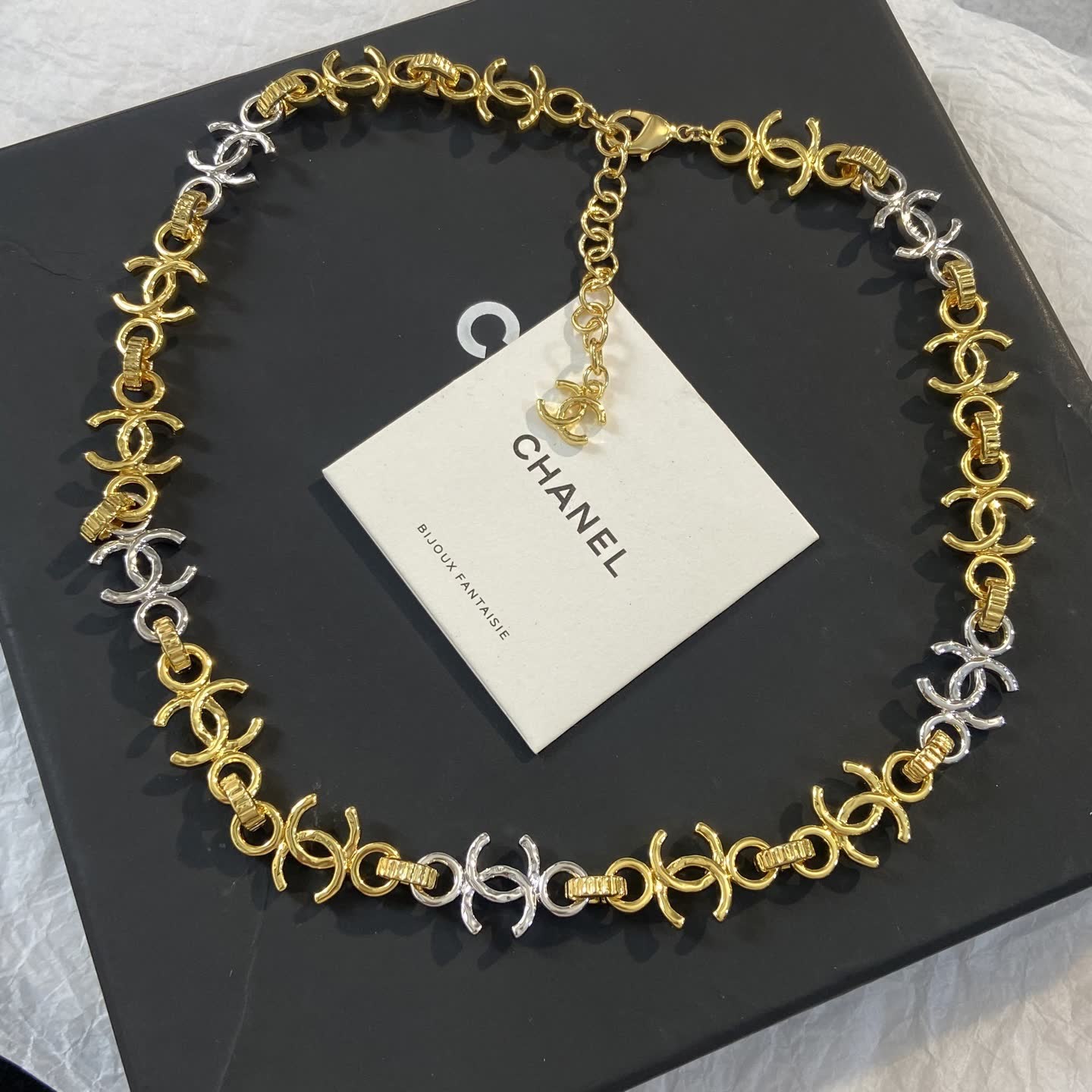 Chanel CC Logo Necklace
