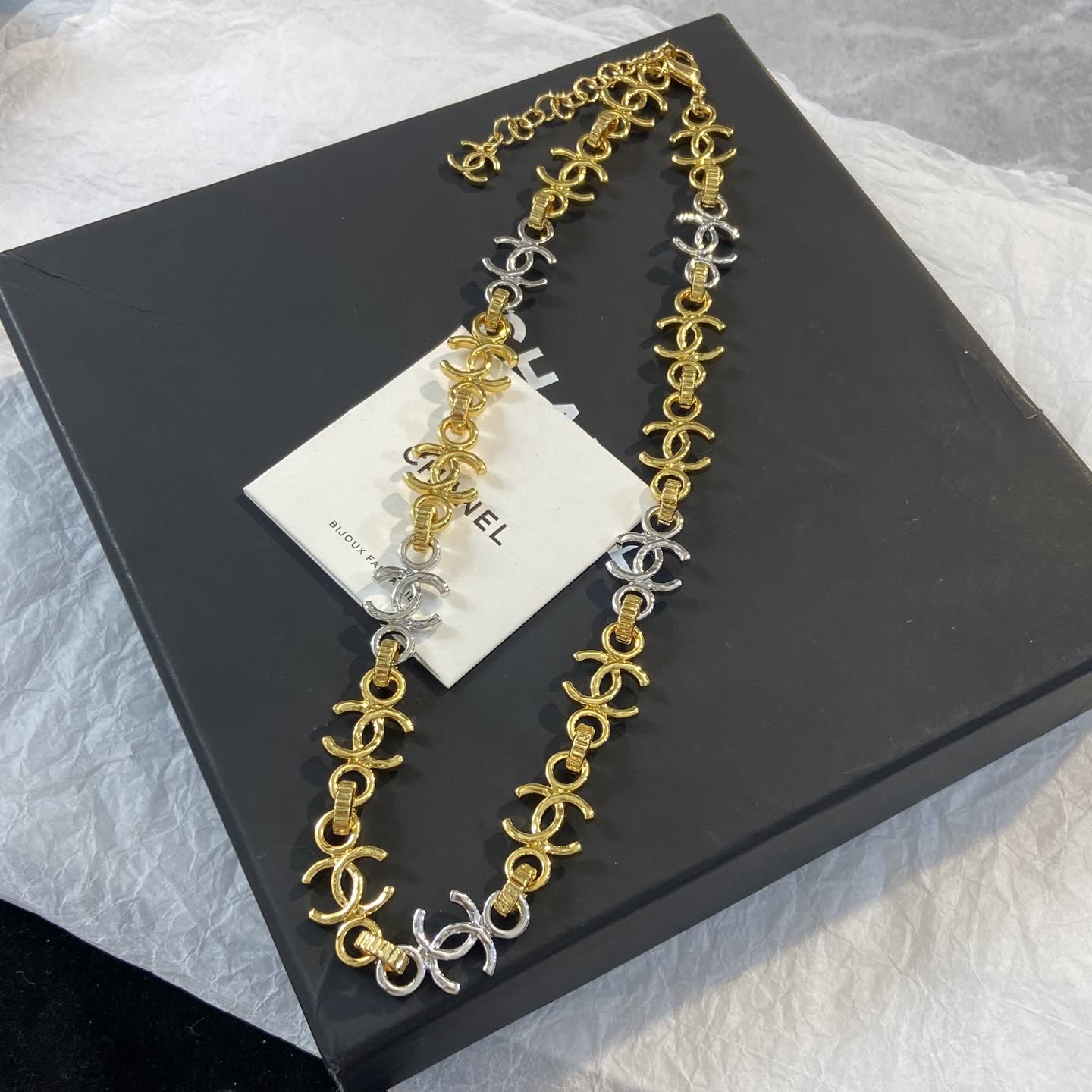 Chanel CC Logo Necklace