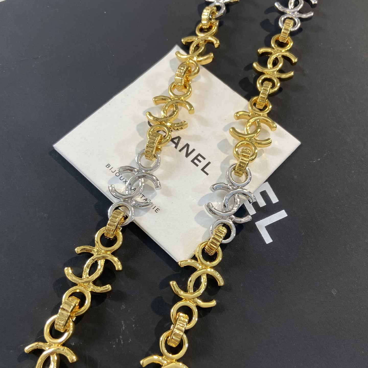 Chanel CC Logo Necklace