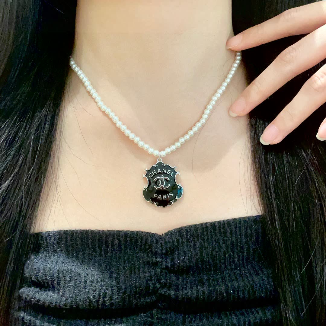 Chanel Paris Pearl Necklace