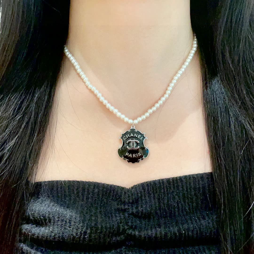 Chanel Paris Pearl Necklace