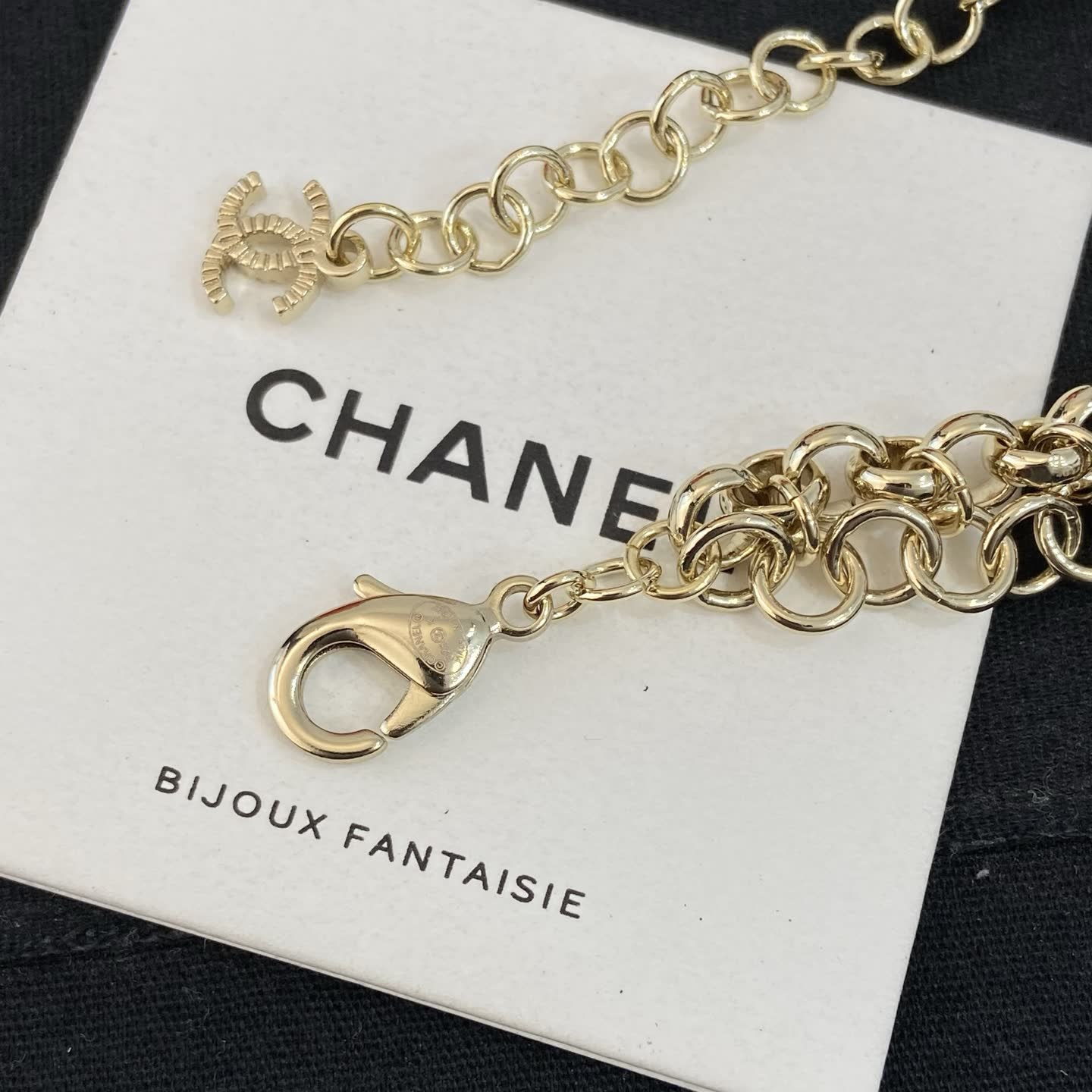 Chanel Multicolored Pearl and Crystal Necklace