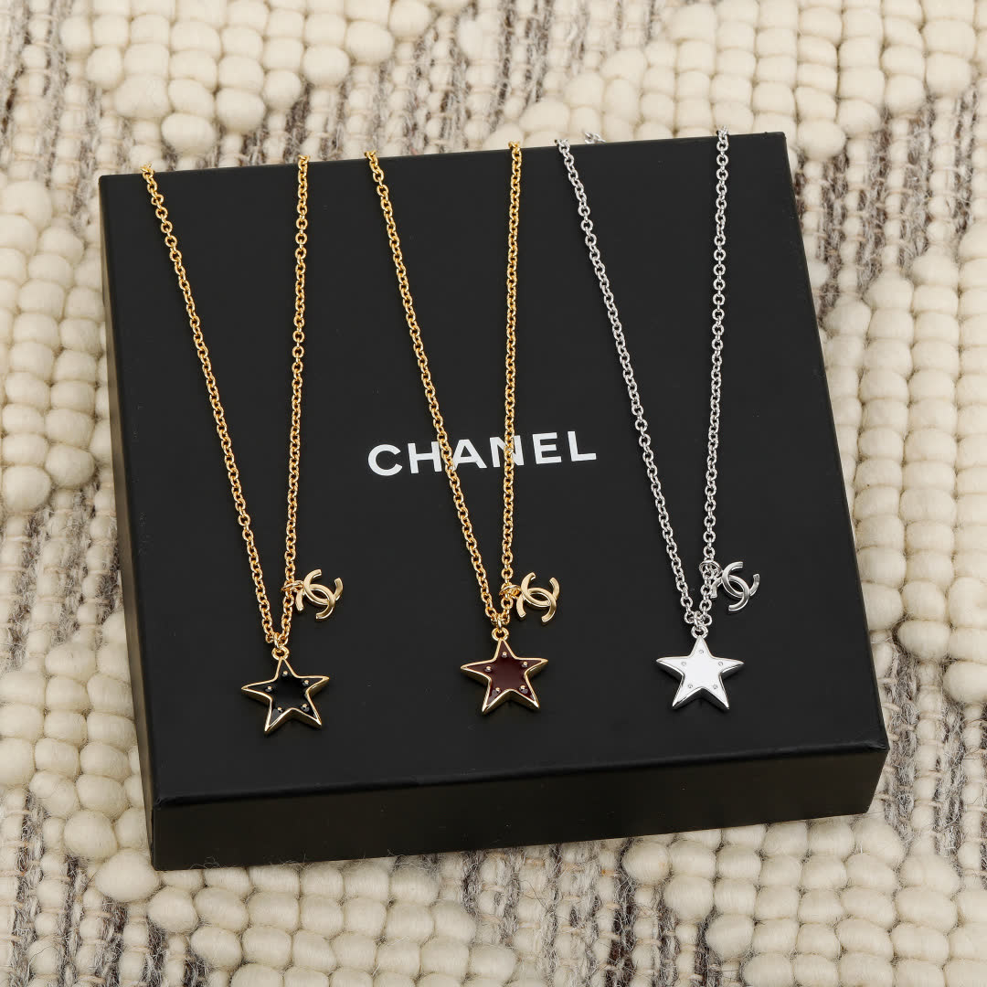 Chanel Star Charm Necklace Chanel Star Charm Necklace