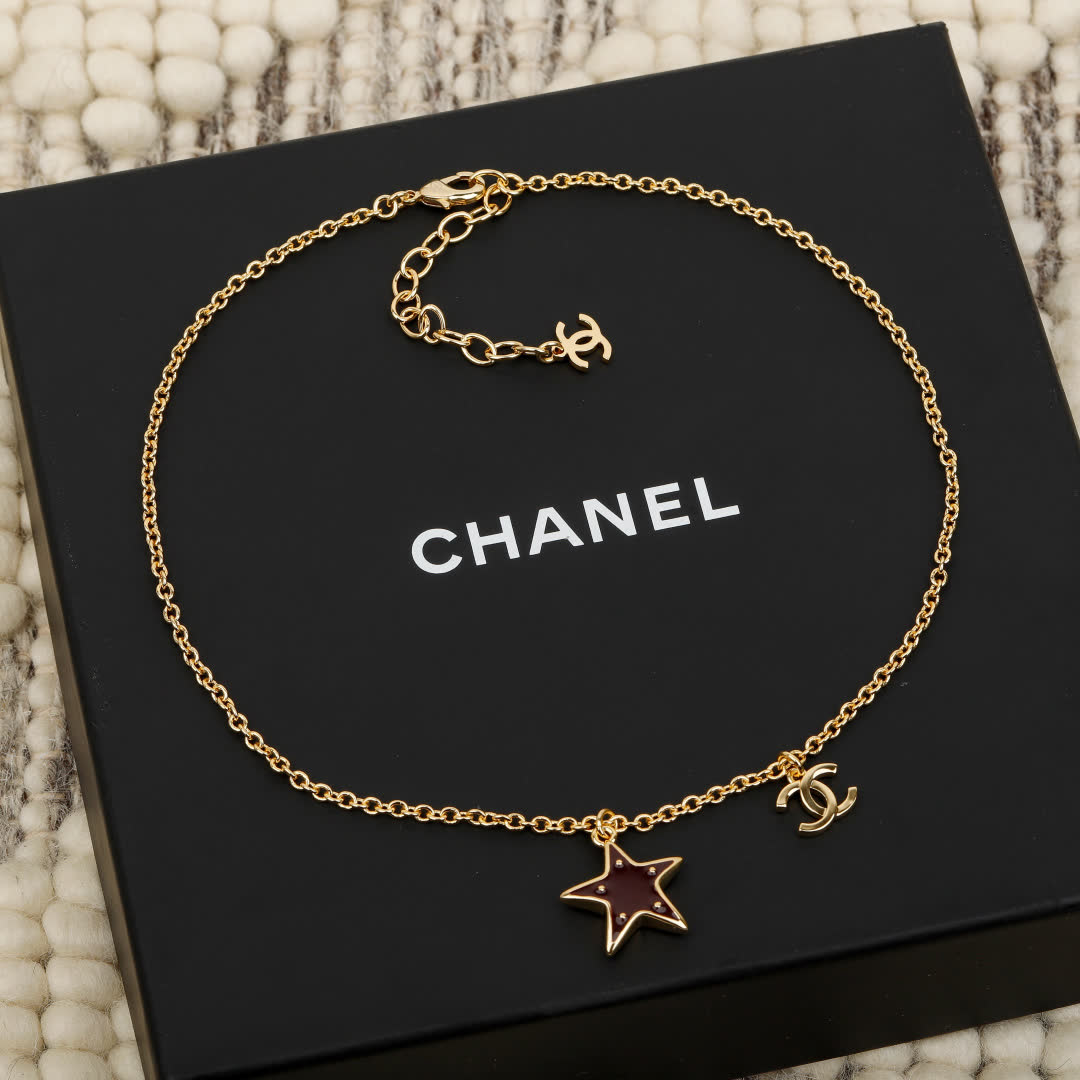 Chanel Star Charm Necklace