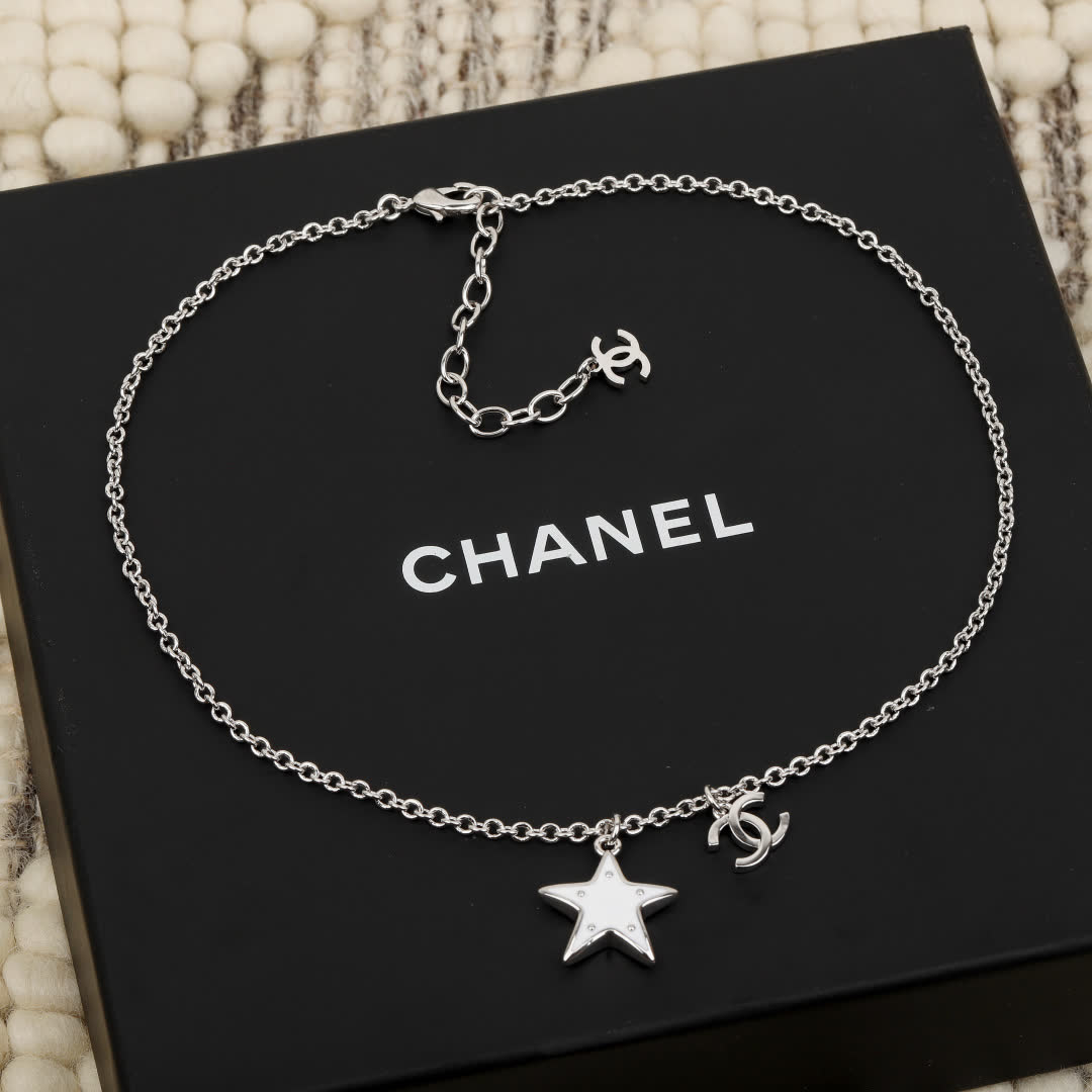 Chanel Star Charm Necklace