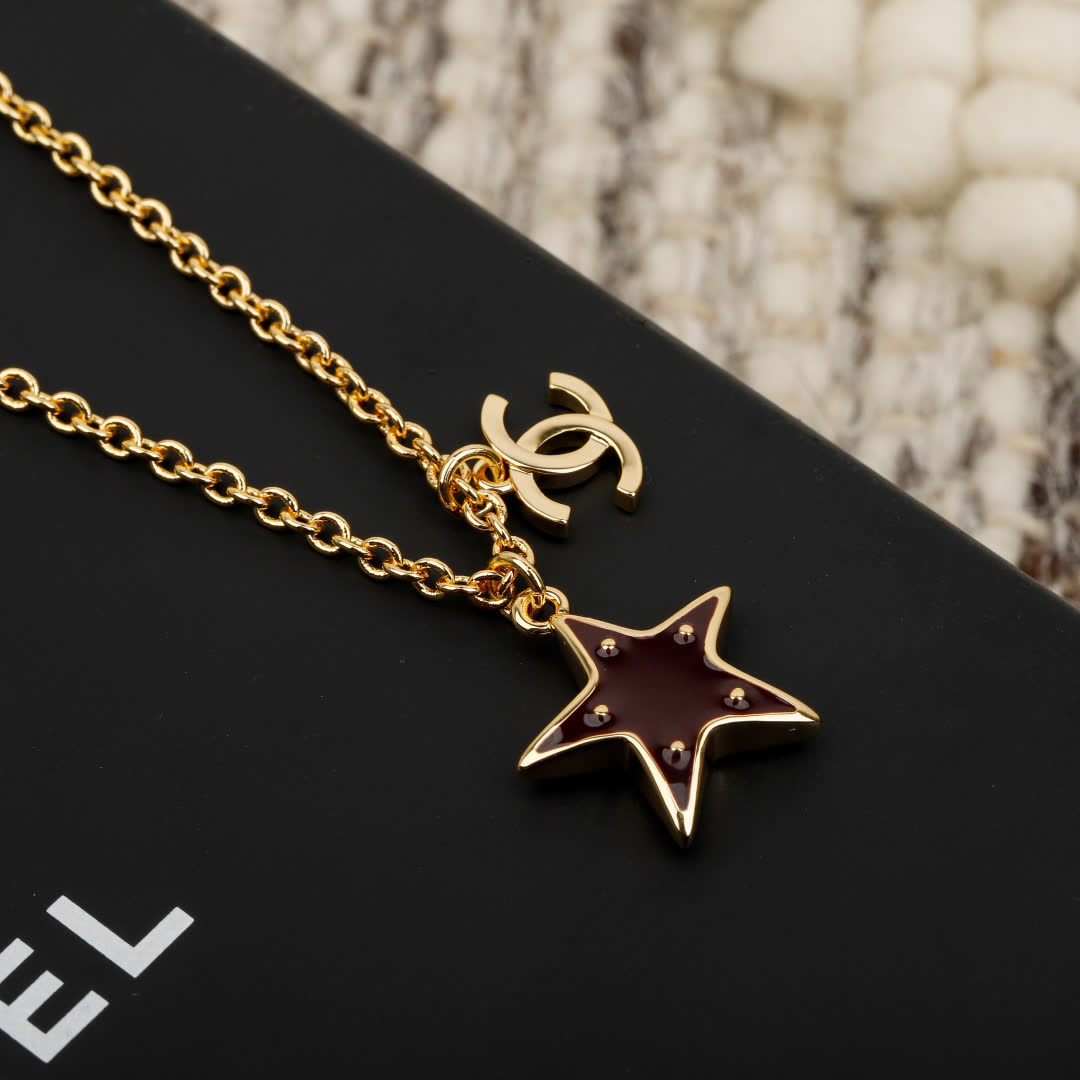 Chanel Star Charm Necklace