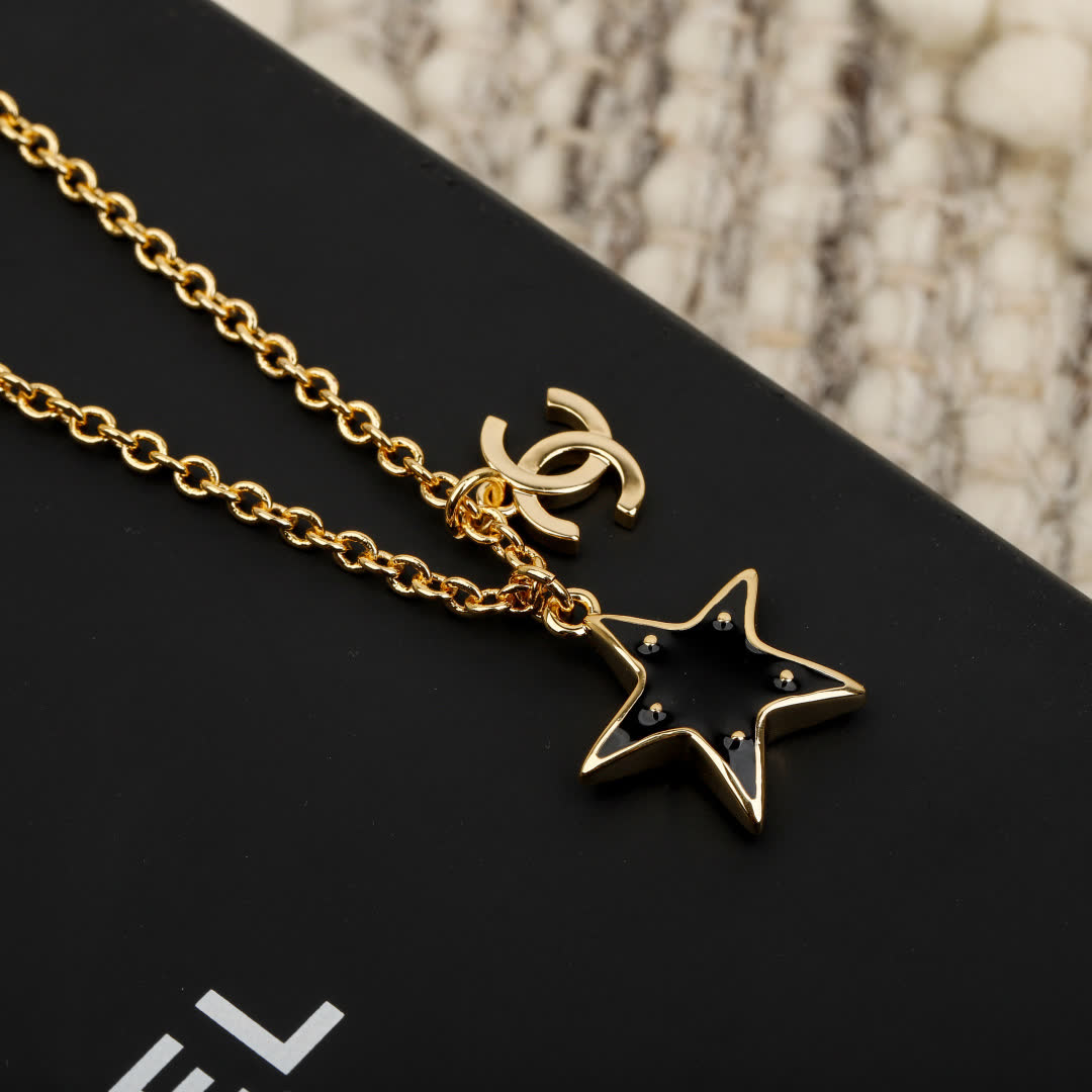 Chanel Star Charm Necklace