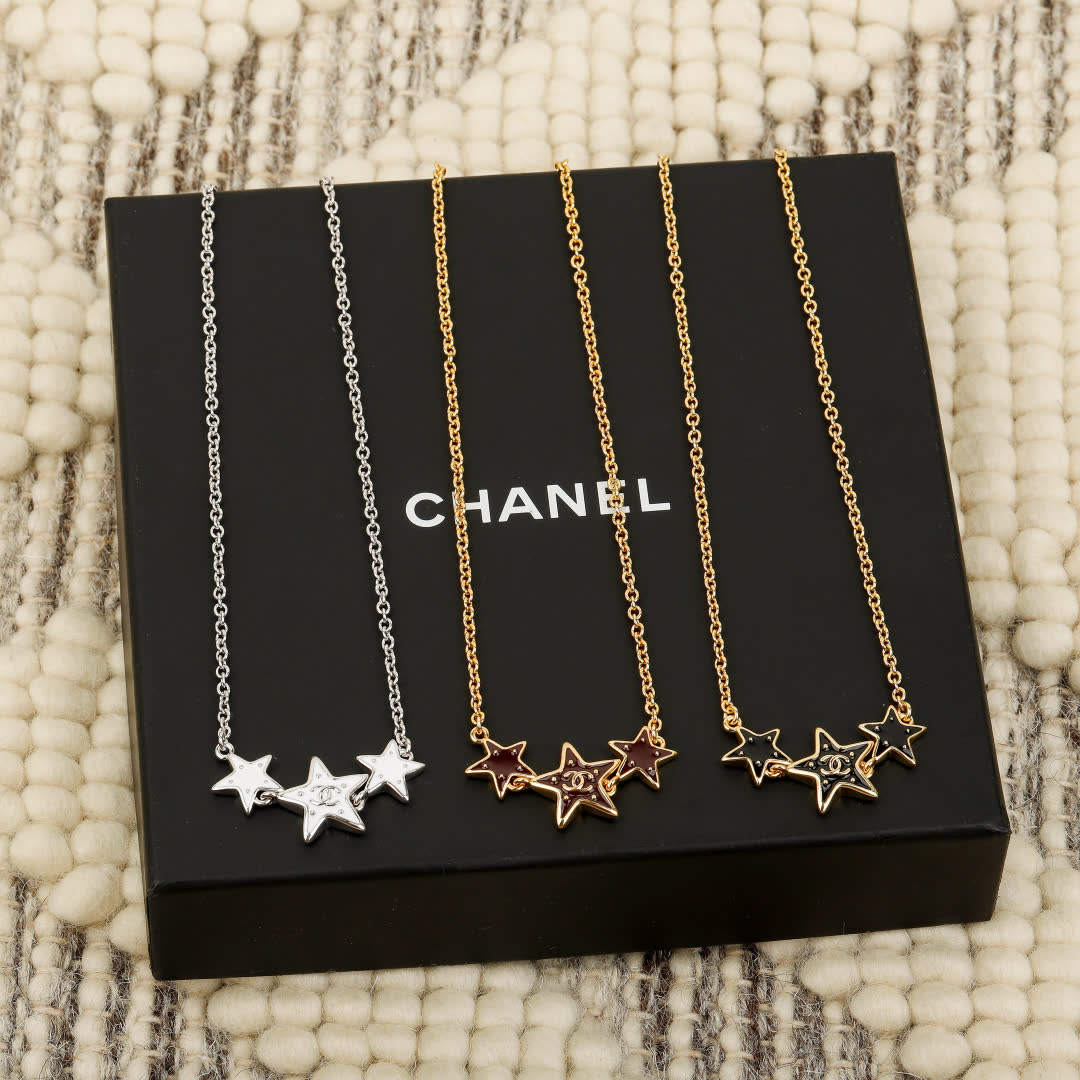 Chanel Star Charm Necklace Chanel Star Charm Necklace