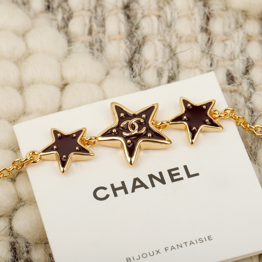 Chanel Star Charm Necklace