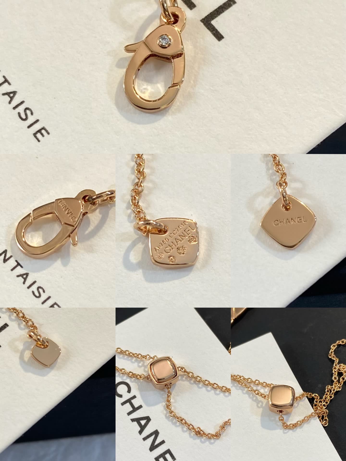 Chanel Gold Tone Collar Necklace-XX1095