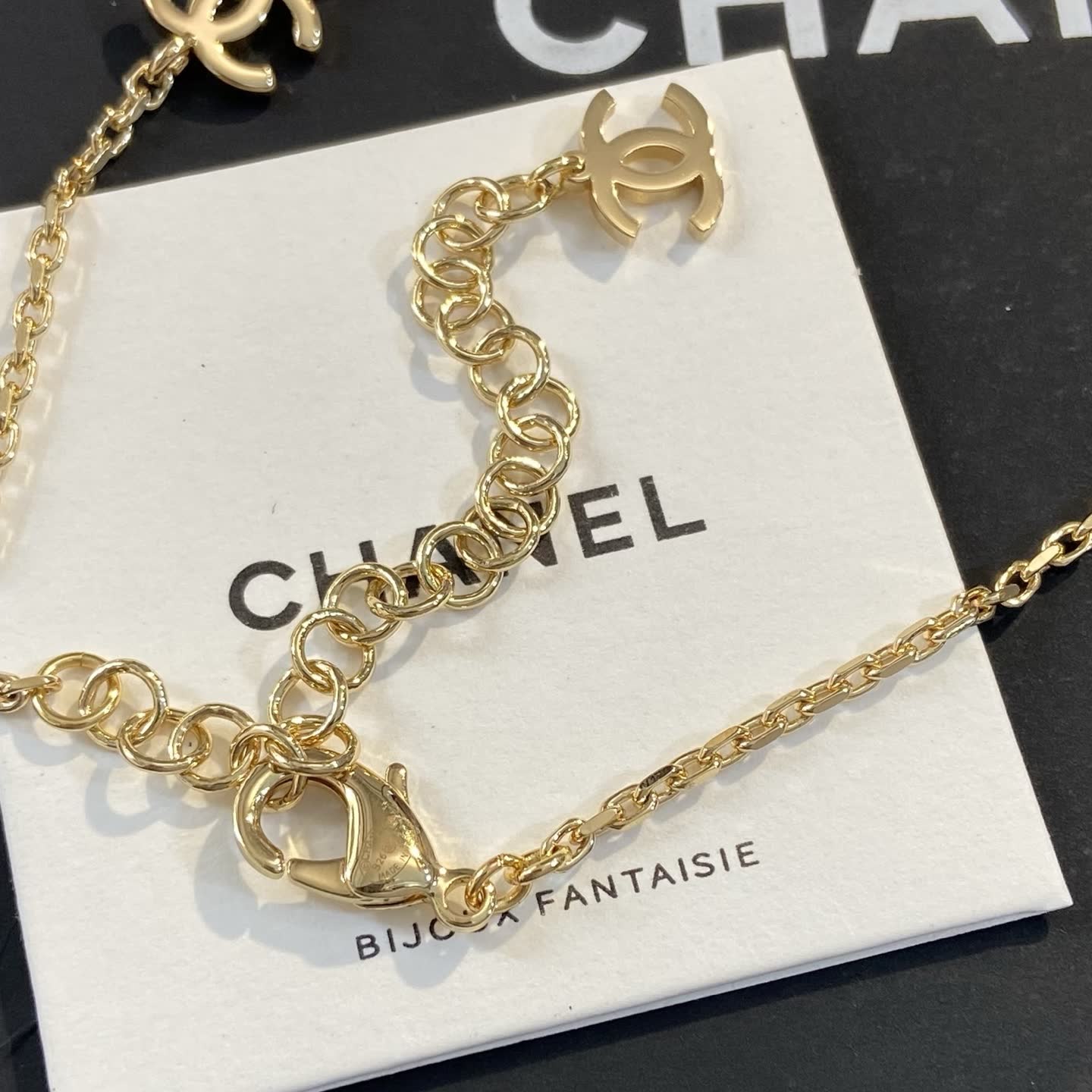 Chanel Enamel Flower Necklace