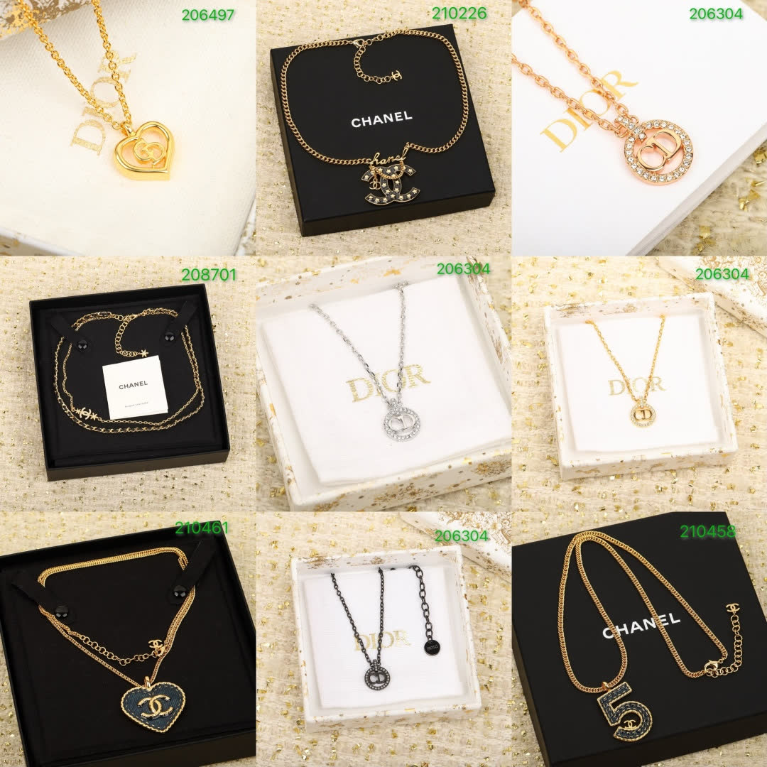 Chanel CC Logo Necklace