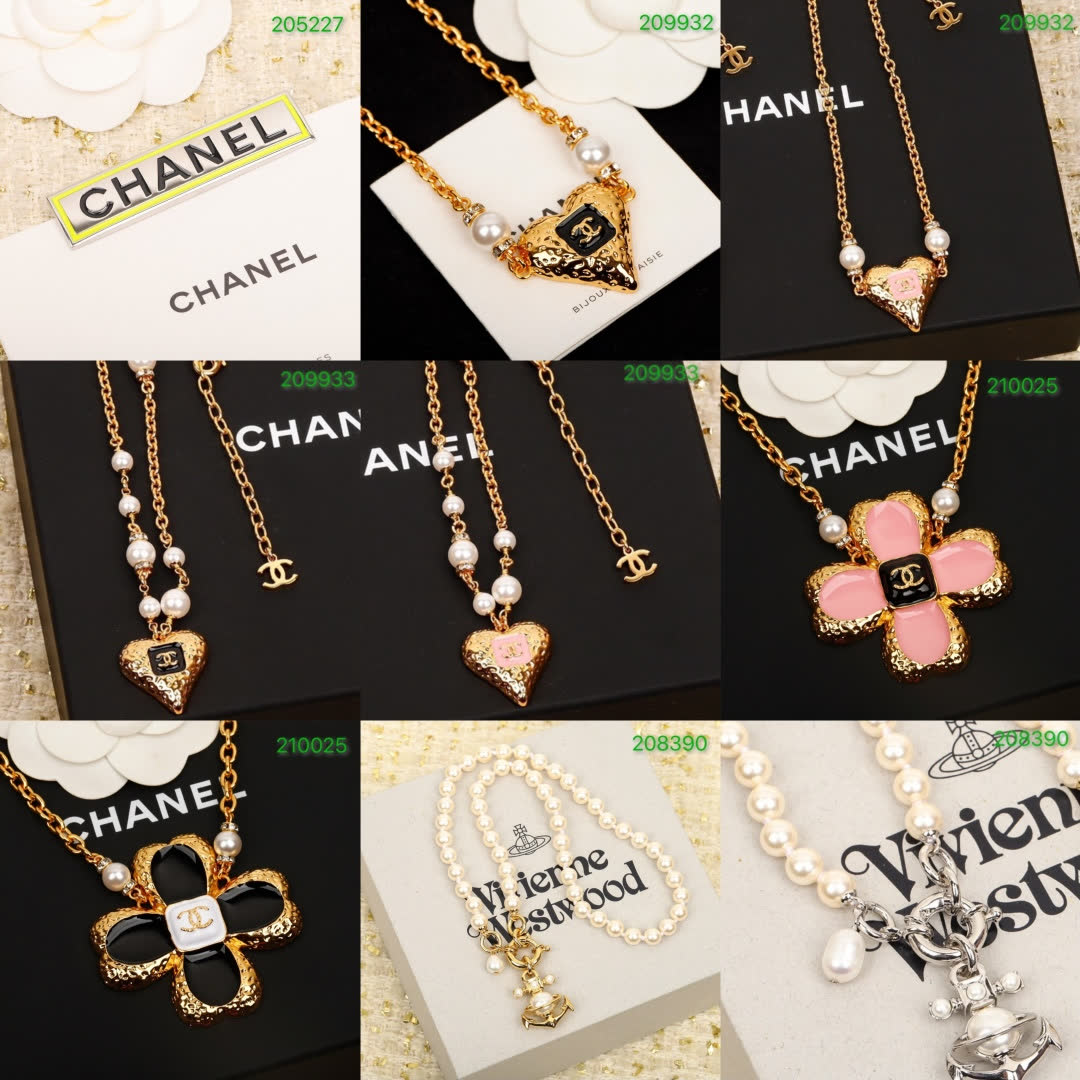 Chanel CC Logo Pendant Necklace
