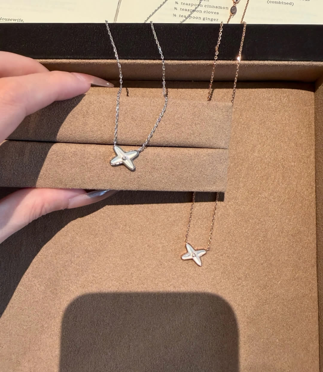 Chaumet Butterfly Pendant Necklace