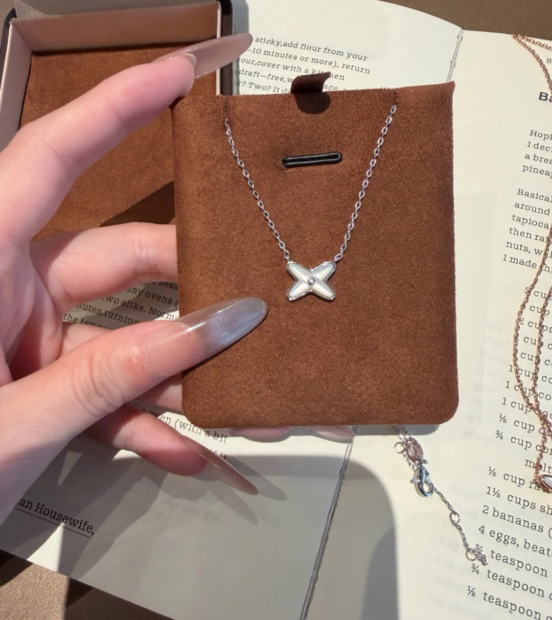 Chaumet Butterfly Pendant Necklace