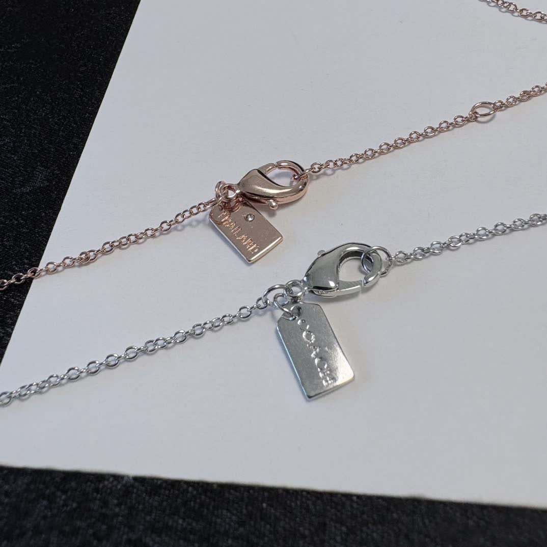 Chanel Diamond Bar Necklace