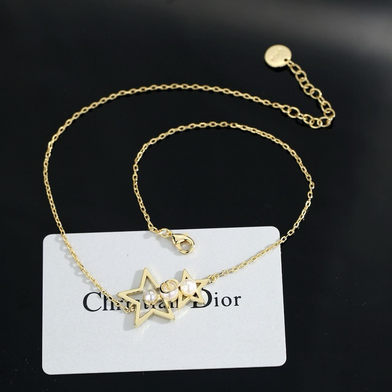 Dior Star and Pearl Necklace Dior Star and Pearl Necklace