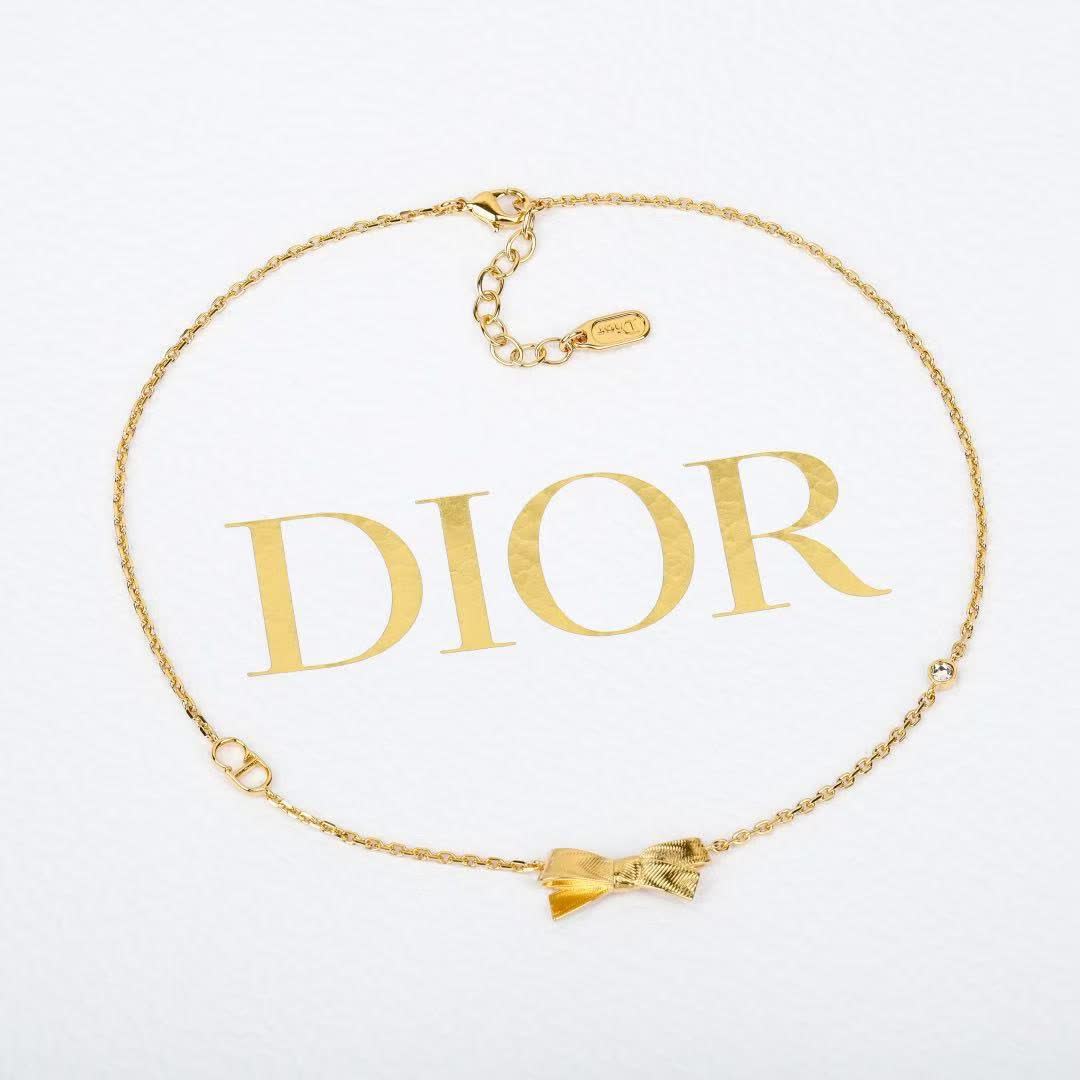 Dior Anklet with Bow Design Dior Anklet with Bow Design