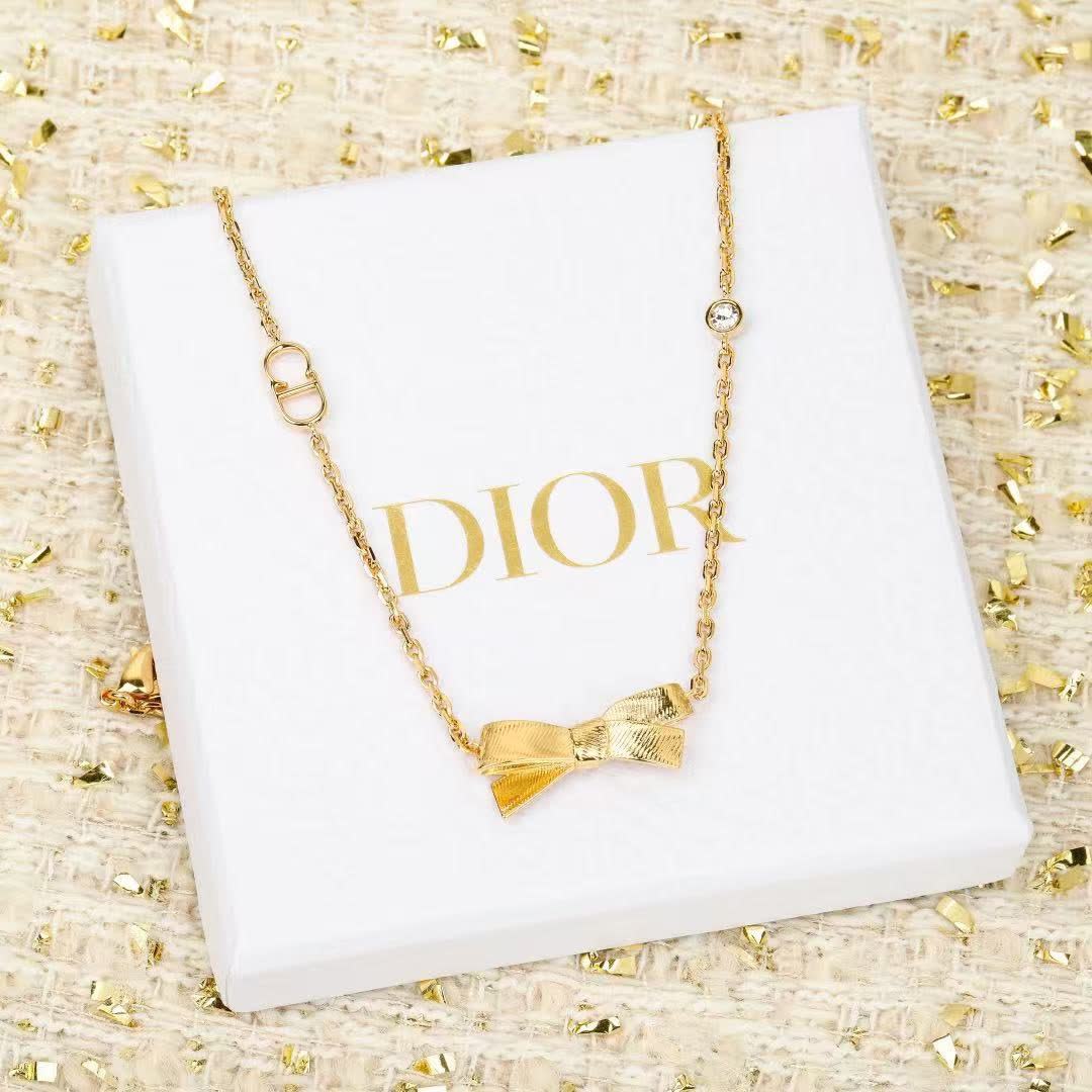 Dior Anklet with Bow Design