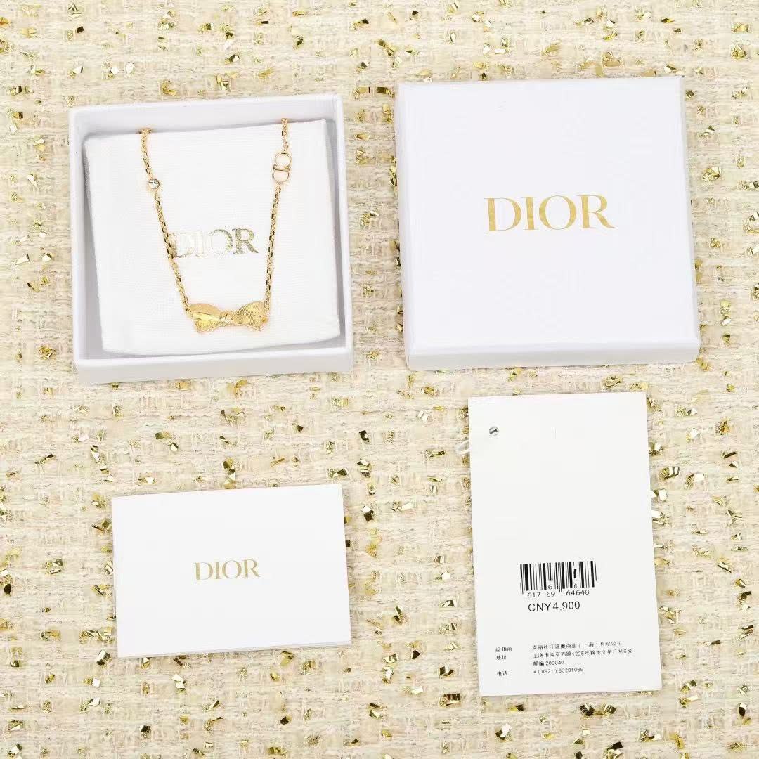 Dior Anklet with Bow Design