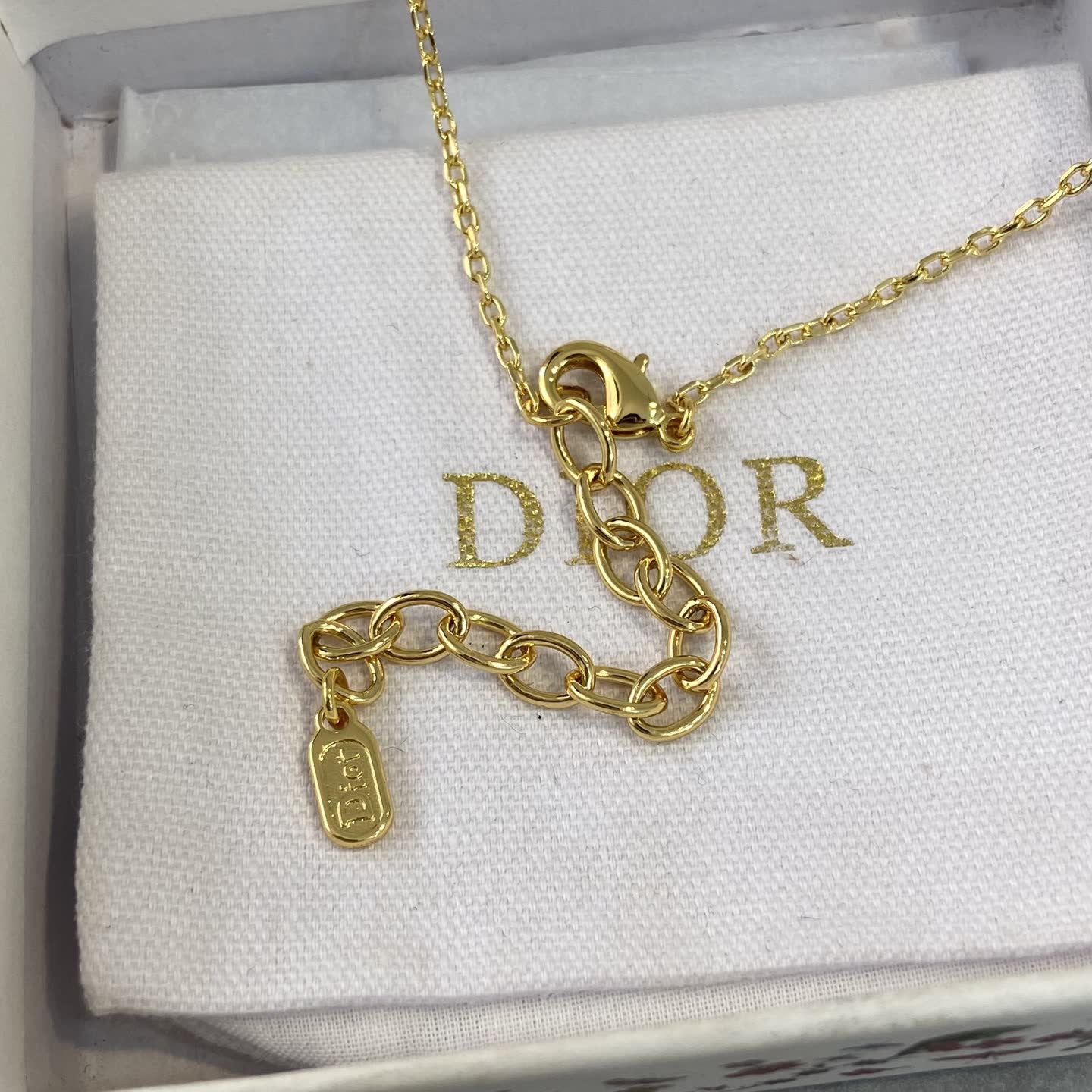 Dior Bee Charm Necklace