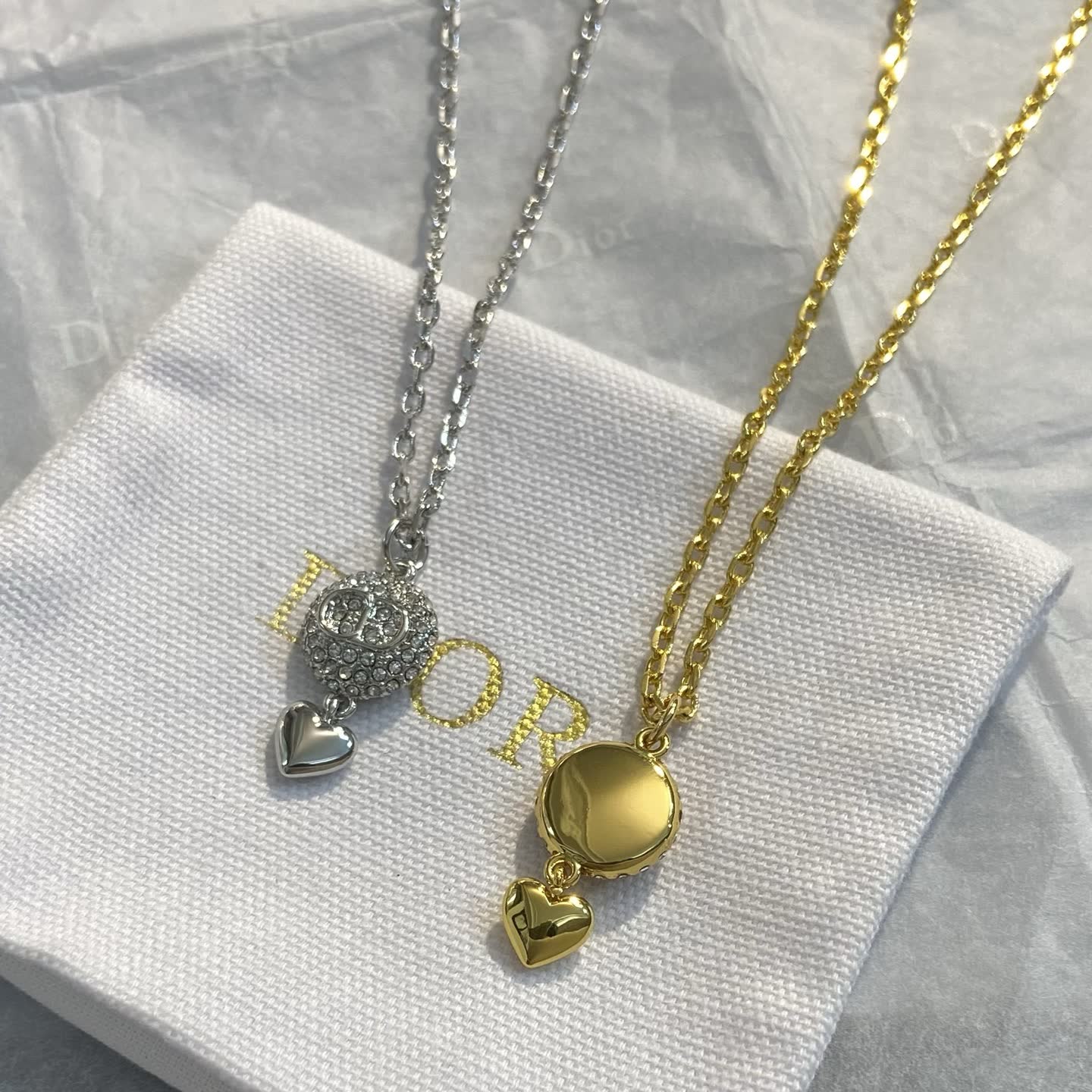 Dior Heart Locket Necklace Dior Heart Locket Necklace