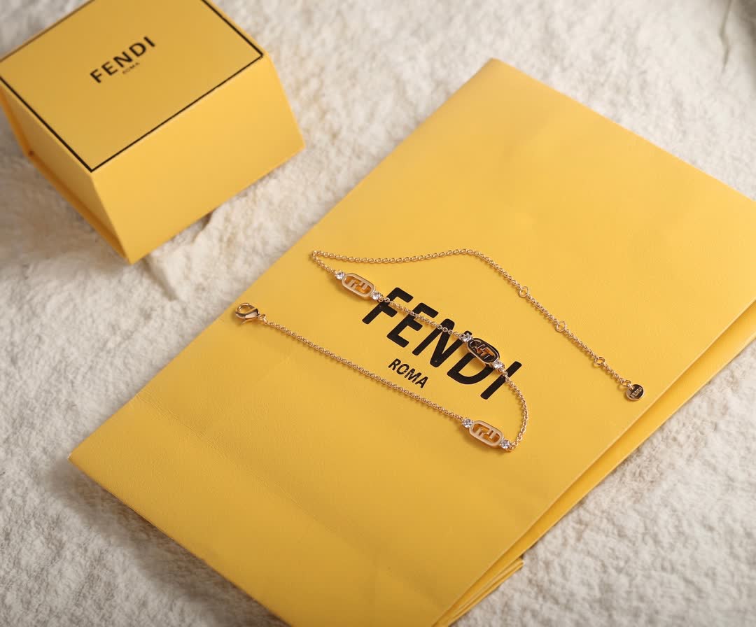 Hermes Hermès Paris Gold & Diamond Necklace