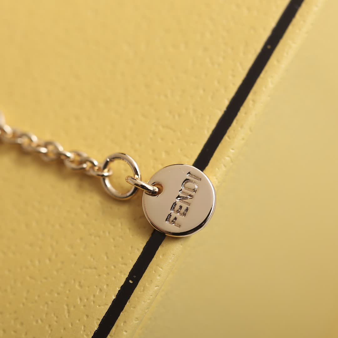 Hermes Hermès Paris Gold & Diamond Necklace