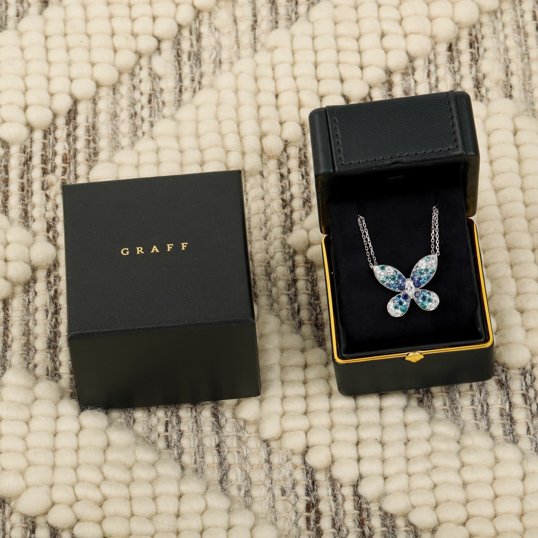 Graff Butterfly Pendant Necklace