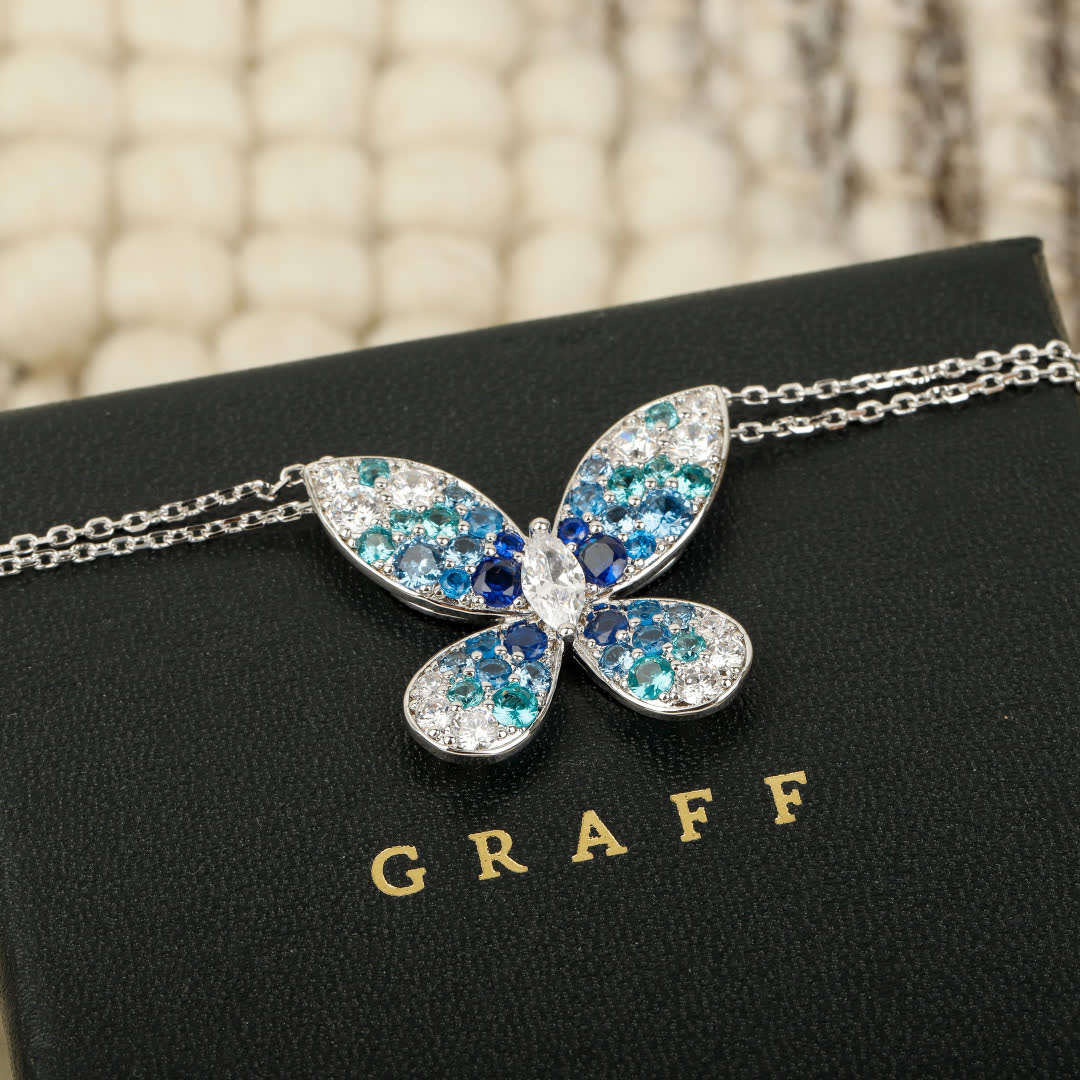 Graff Butterfly Pendant Necklace